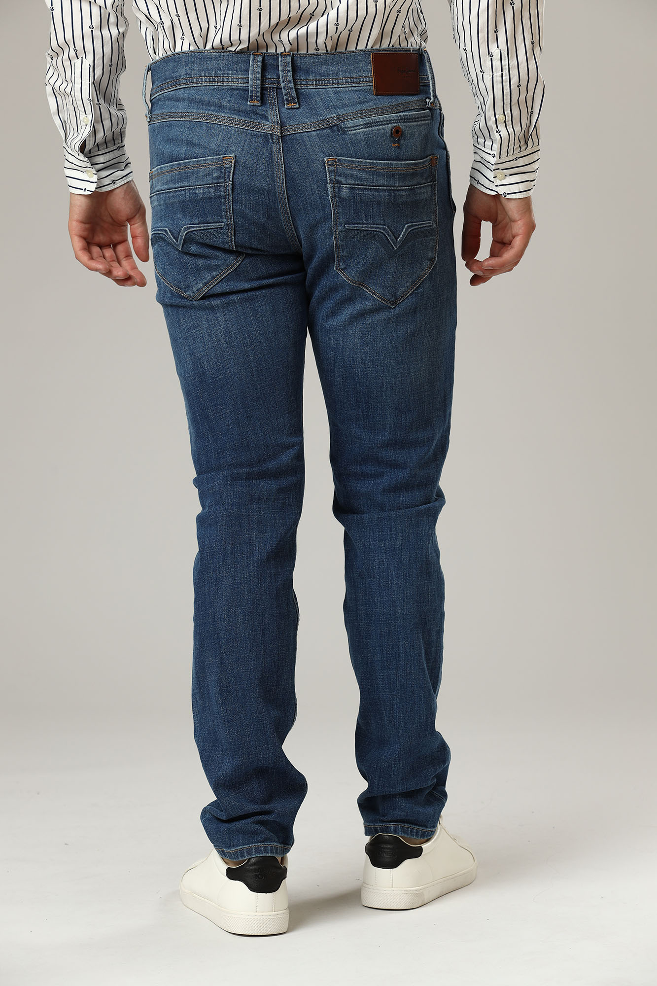 PM206325GV3 Джинсы SPIKE Pepe Jeans Синий