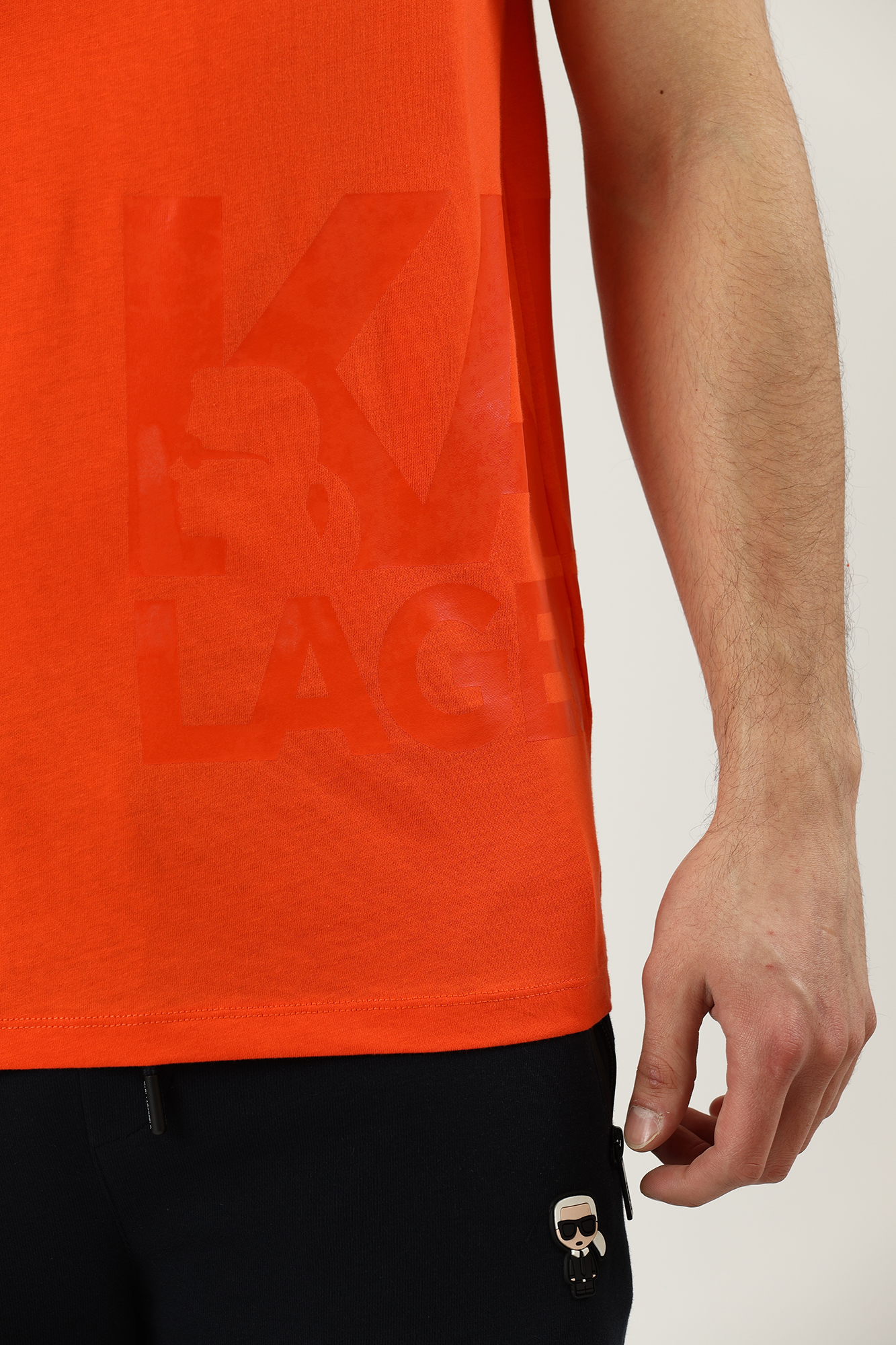 521224_755085 Футболка Karl Lagerfeld Оранжевый