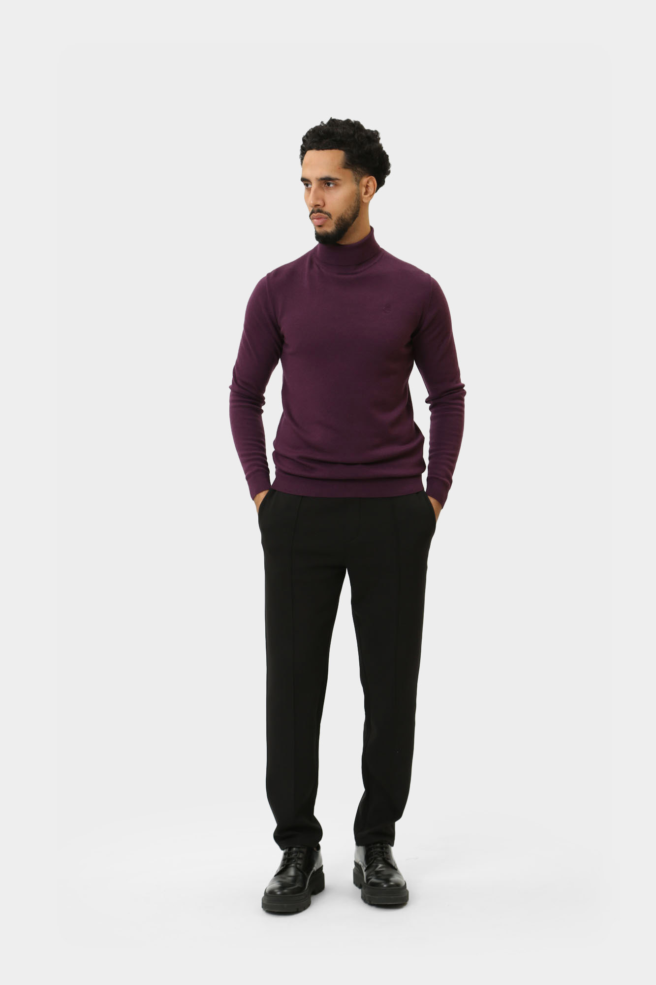 544399_655058 Водолазка Karl Lagerfeld Фиолетовый