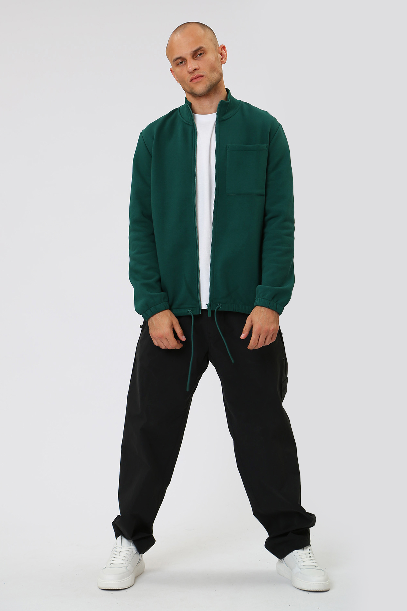 30037554_10015975 Толстовка Strellson Зеленый