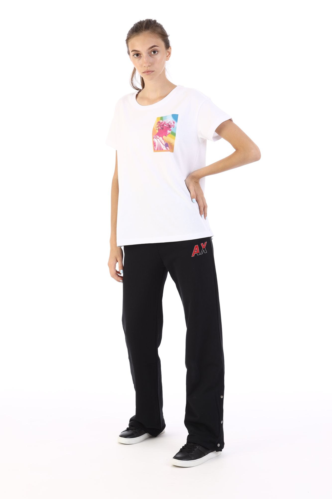 6HYTGJ_YJX5Z футболка armani exchange 