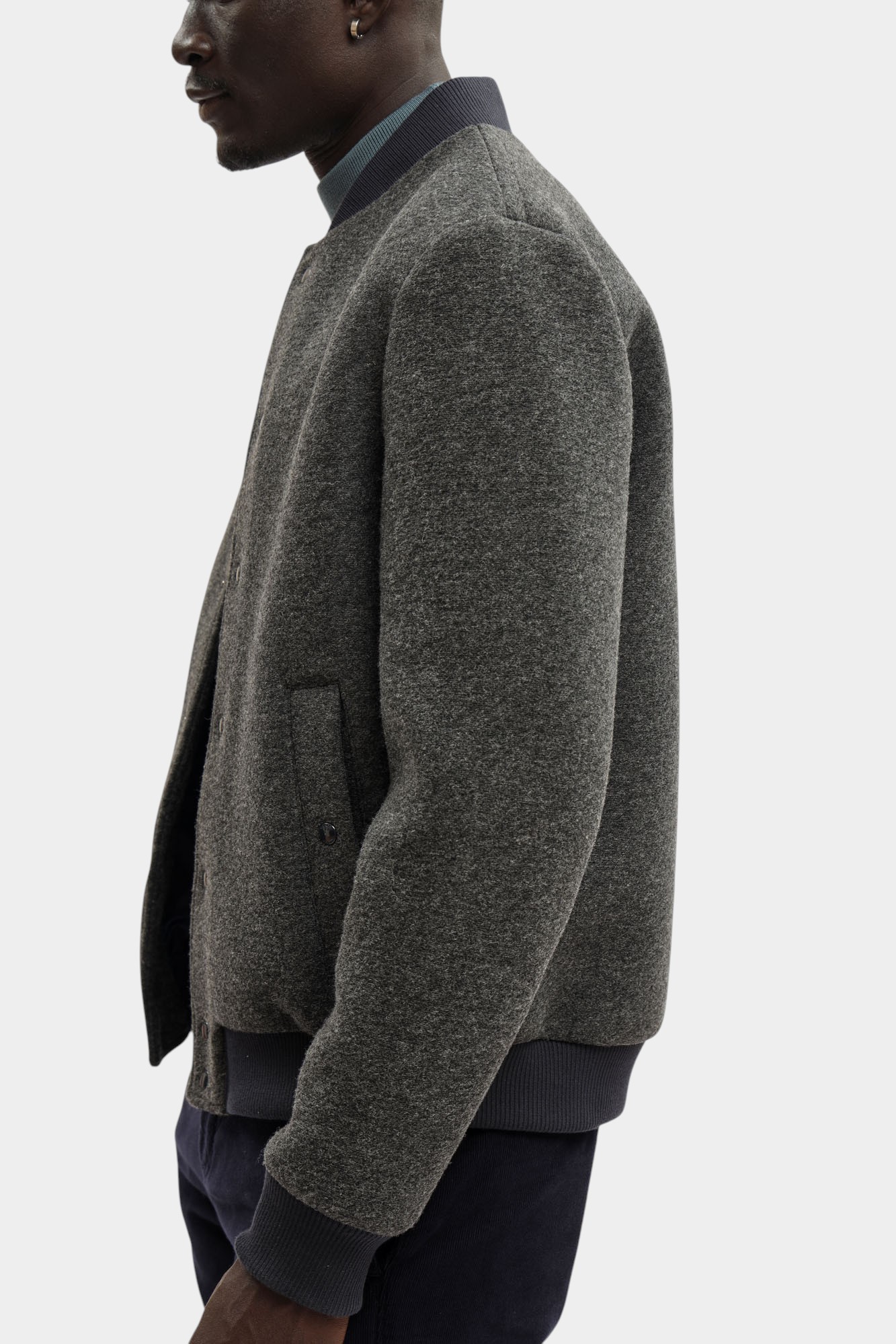 M5615CT3289F Бомбер Geox Серый