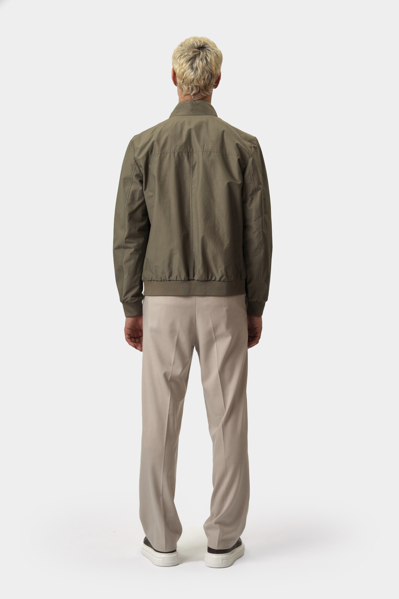 M5520DT3218F Бомбер Geox Хаки