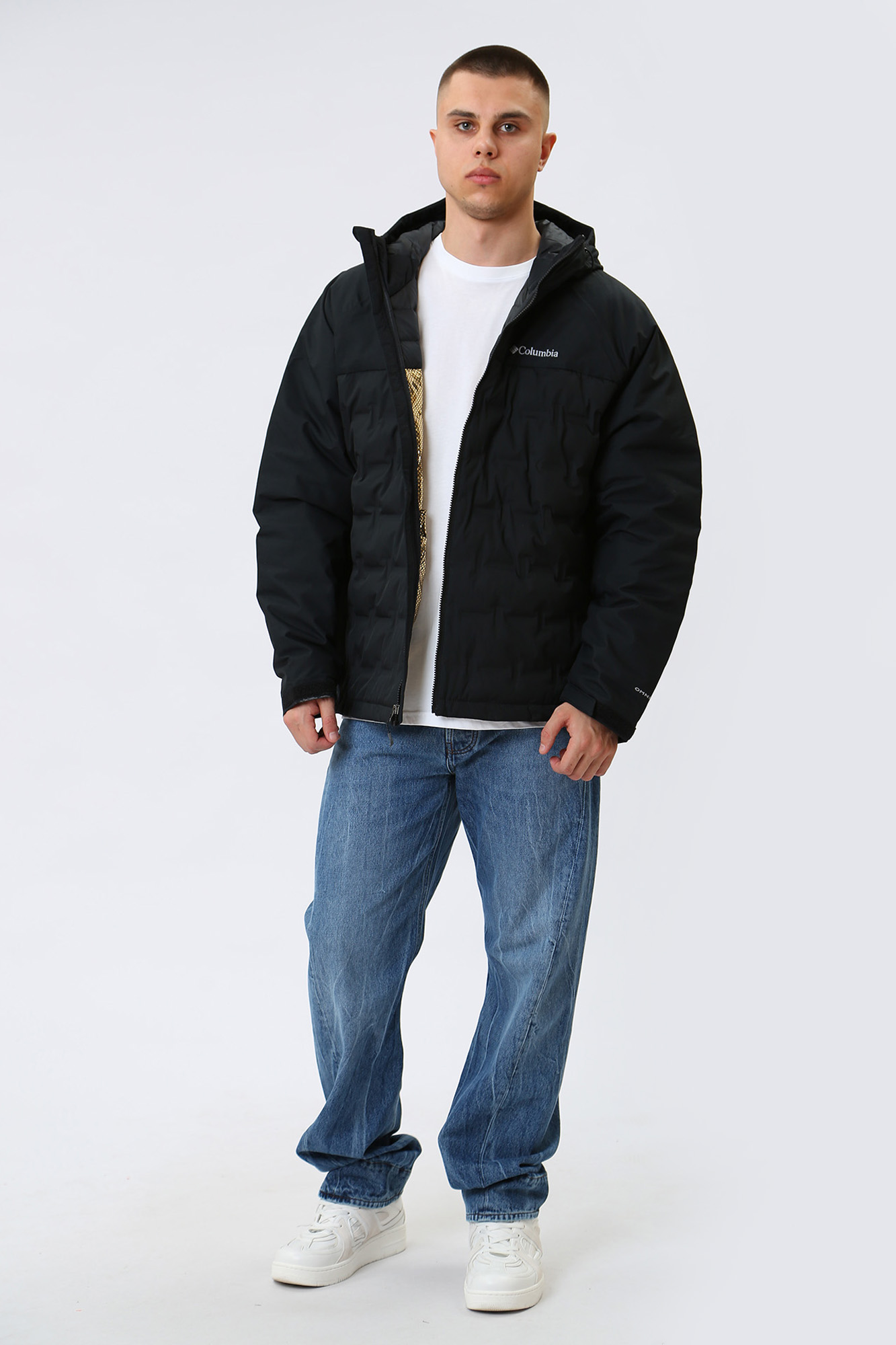 2008291 Пуховик Grand Trek™ II Down Hooded Jacket Columbia Черный