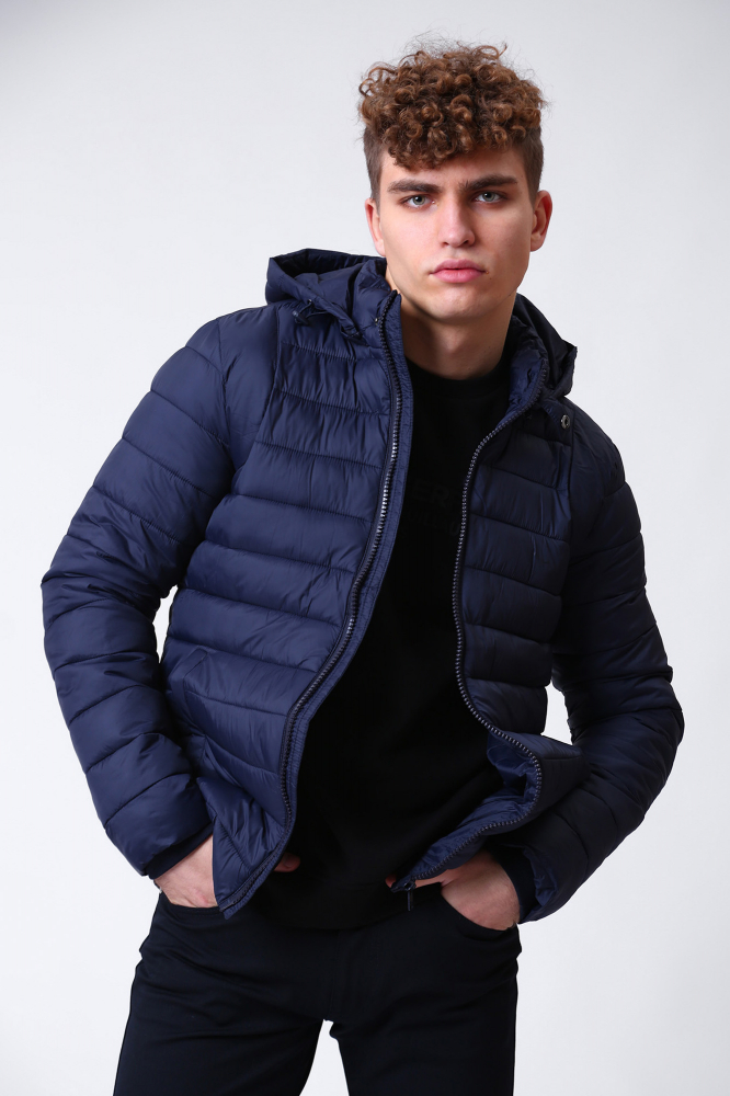 Брюки джинсовые Armani Exchange Хлопок Синий