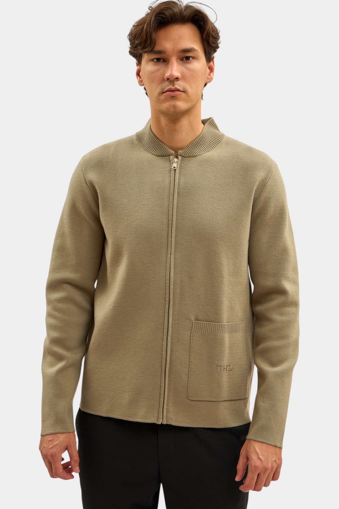 M-252-SK-50-002 Кардиган The Hills Хаки