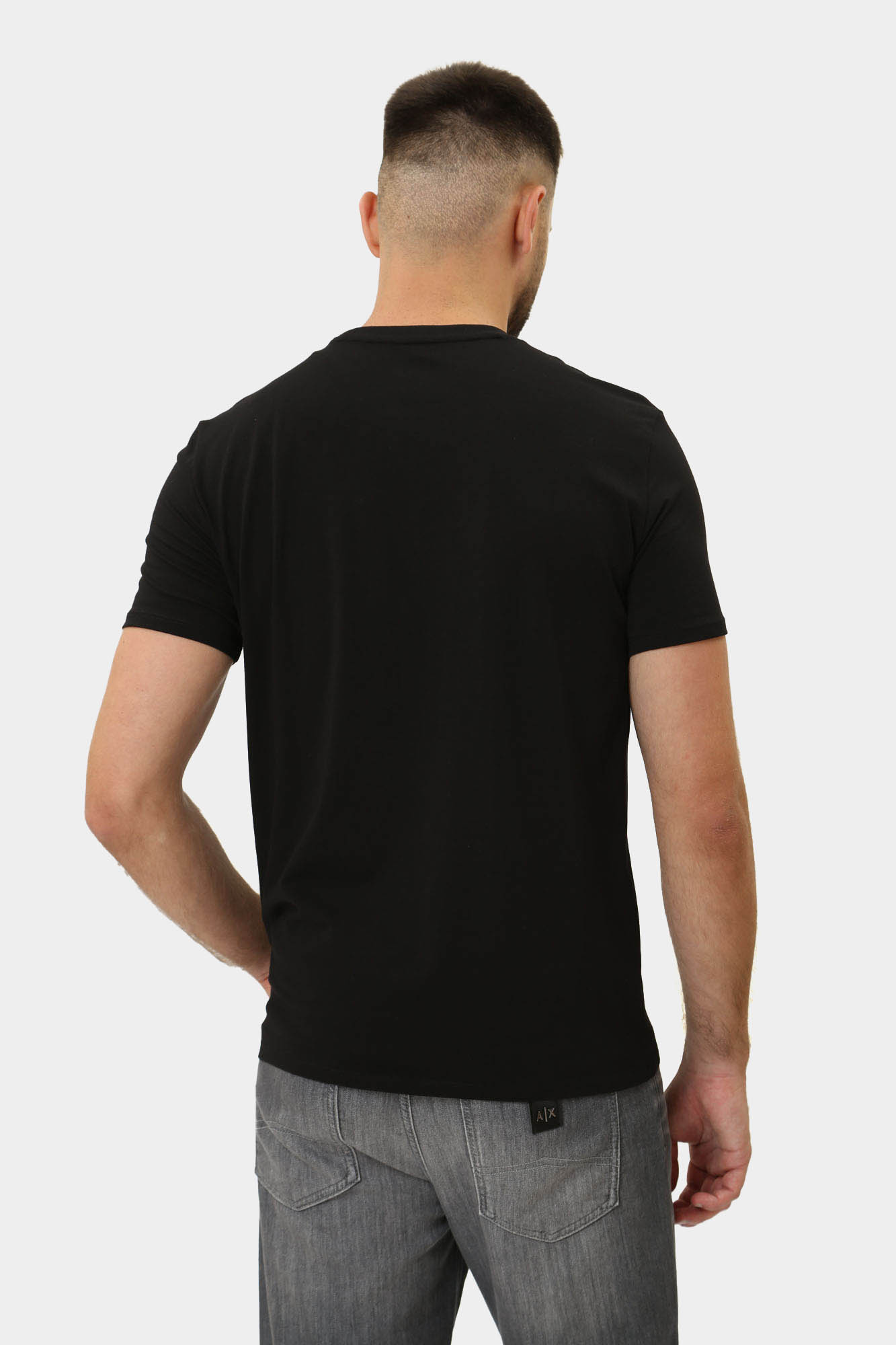 3DZTJK_ZJE6Z Футболка Armani Exchange Черный