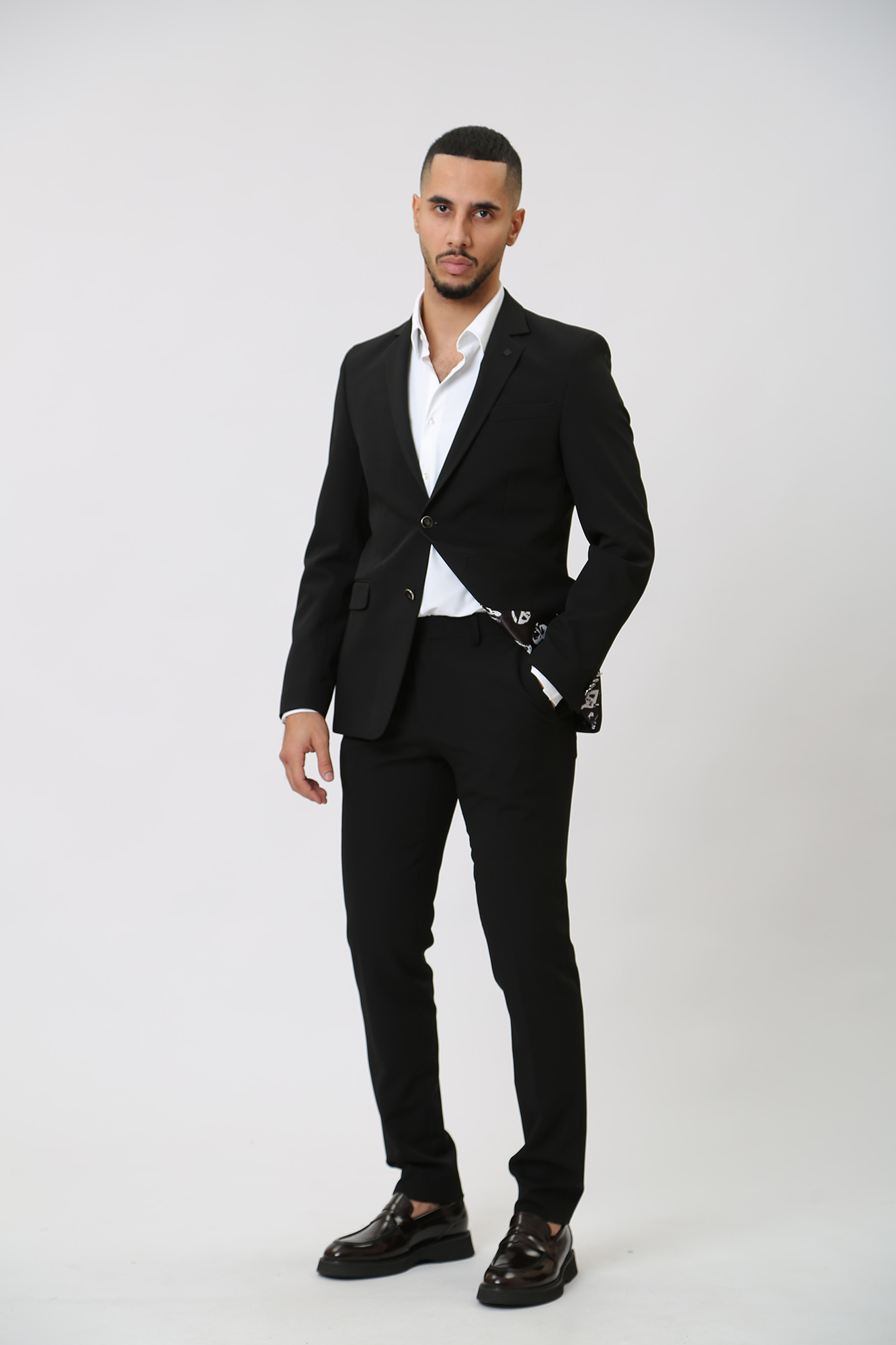 534002_155274 Пиджак классический Karl Lagerfeld Черный