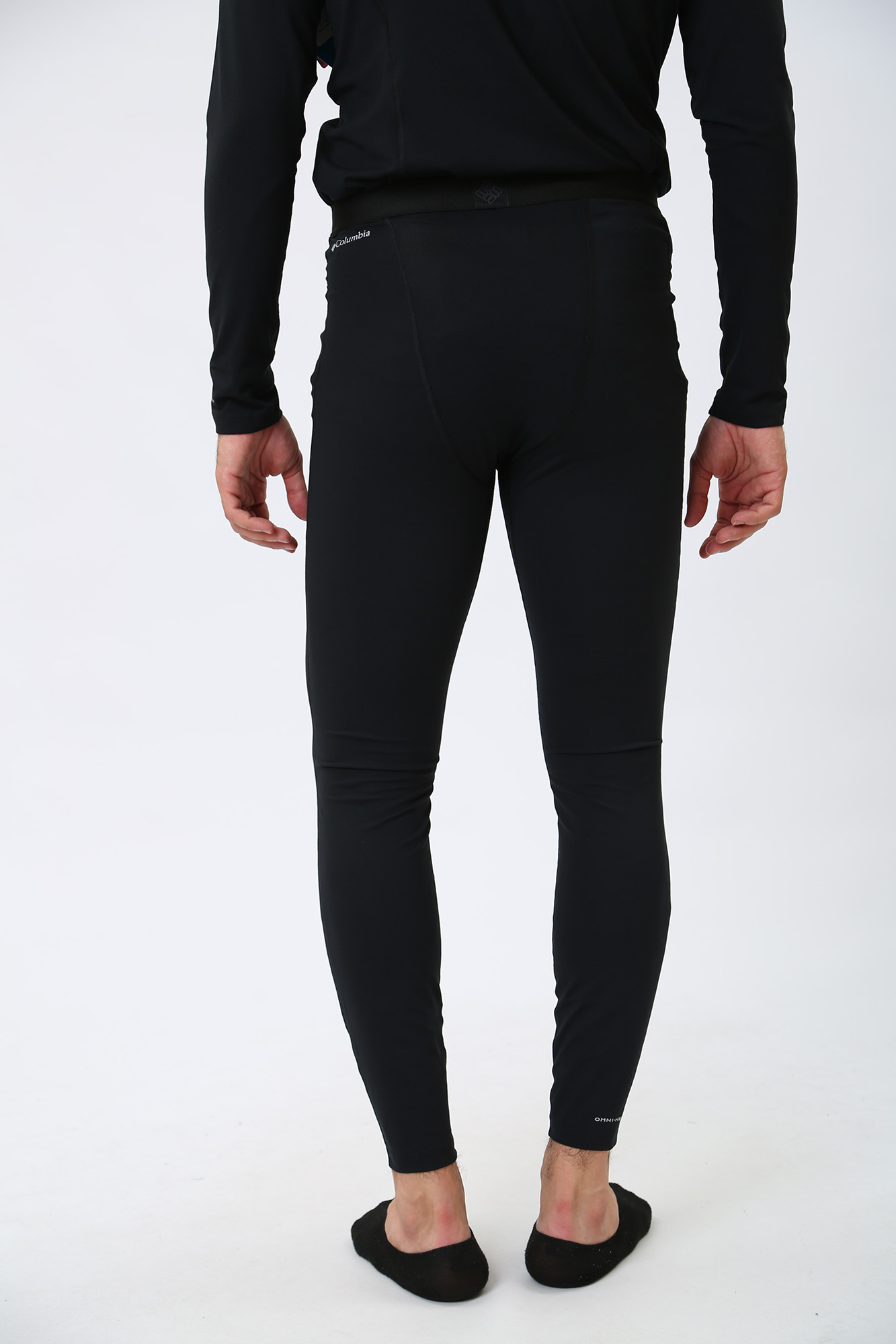 1638601 Термобелье брюки Midweight Stretch Tight Columbia Черный
