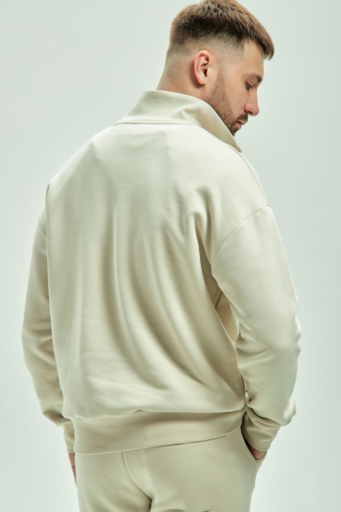 VM-ERK-20-048 Свитшот Van Mich Бежевый