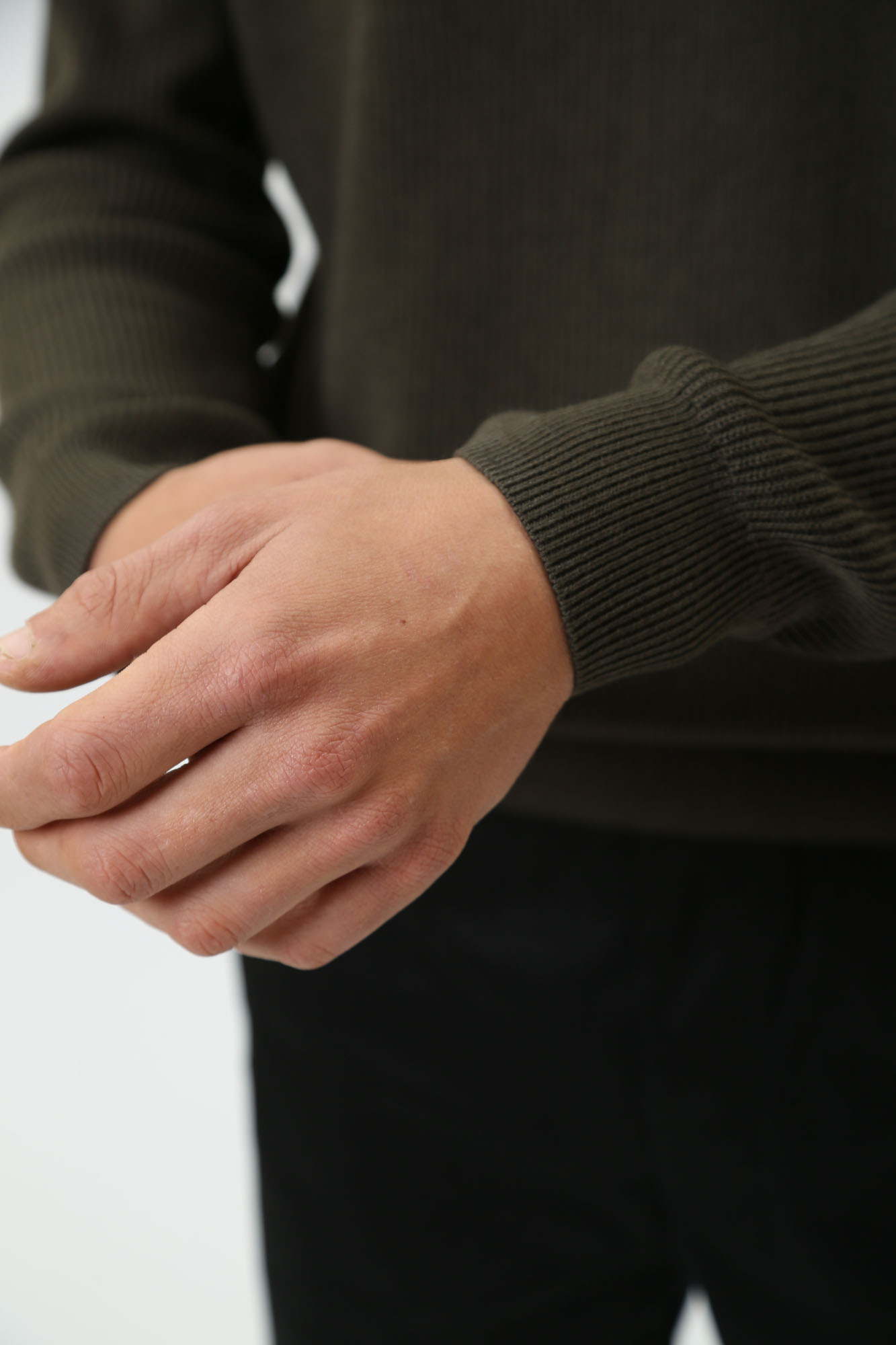 XM000129_AF10348 Поло с длинным рукавом Armani Exchange Черный