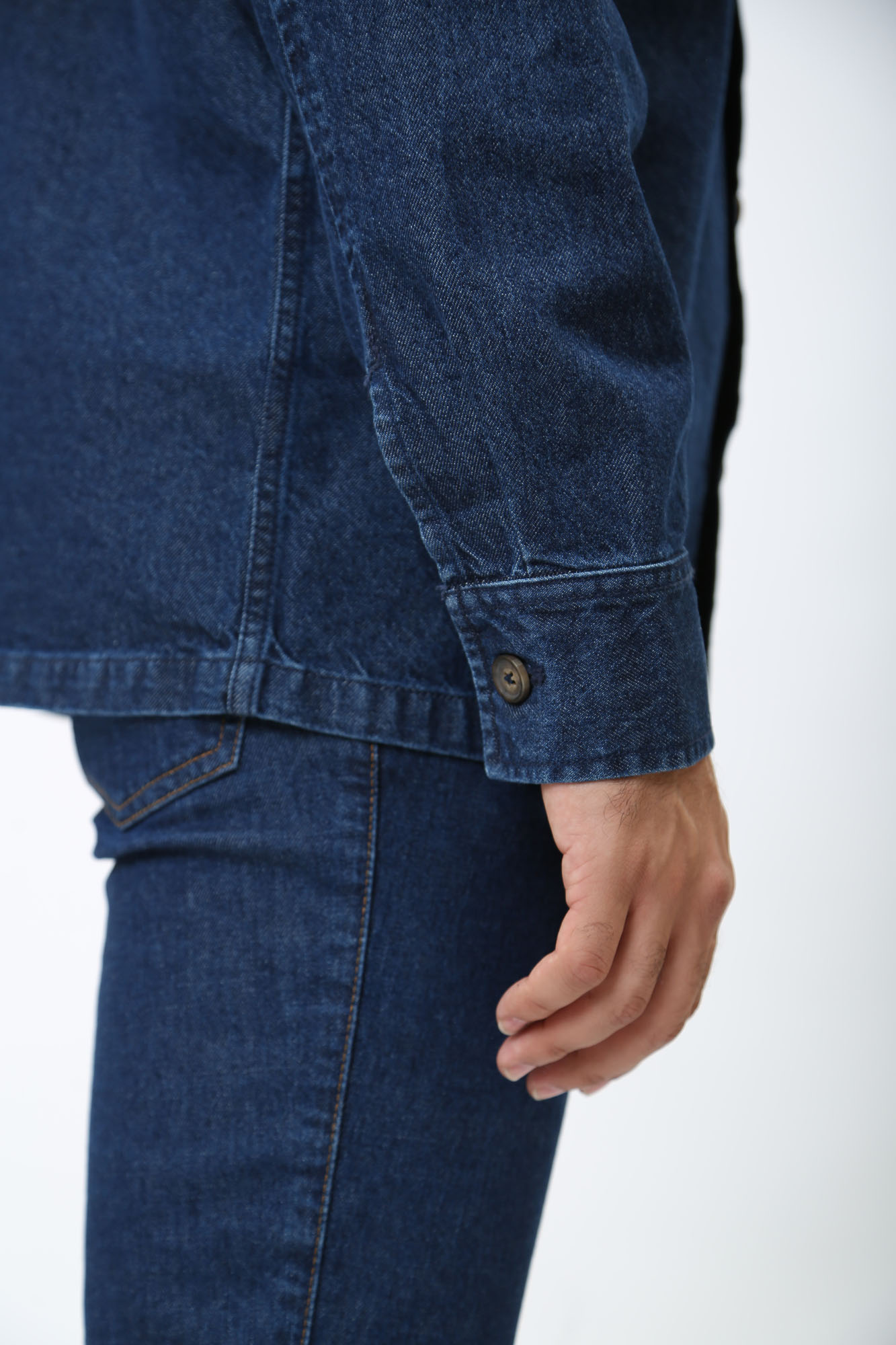 1014770-5000 Рубашка с длинным рукавом Mustang Синий