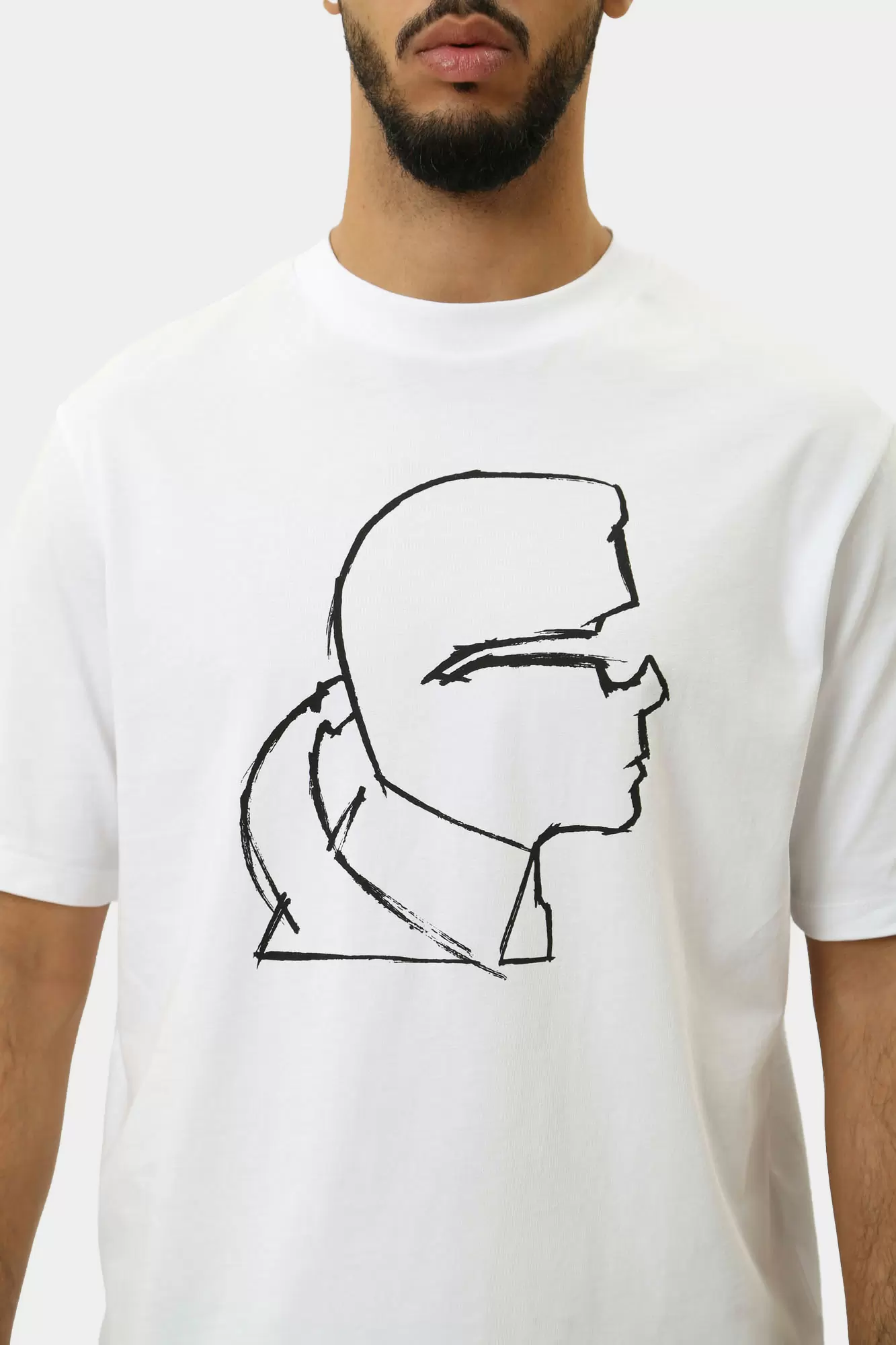 544225_755442 Футболка Karl Lagerfeld Белый