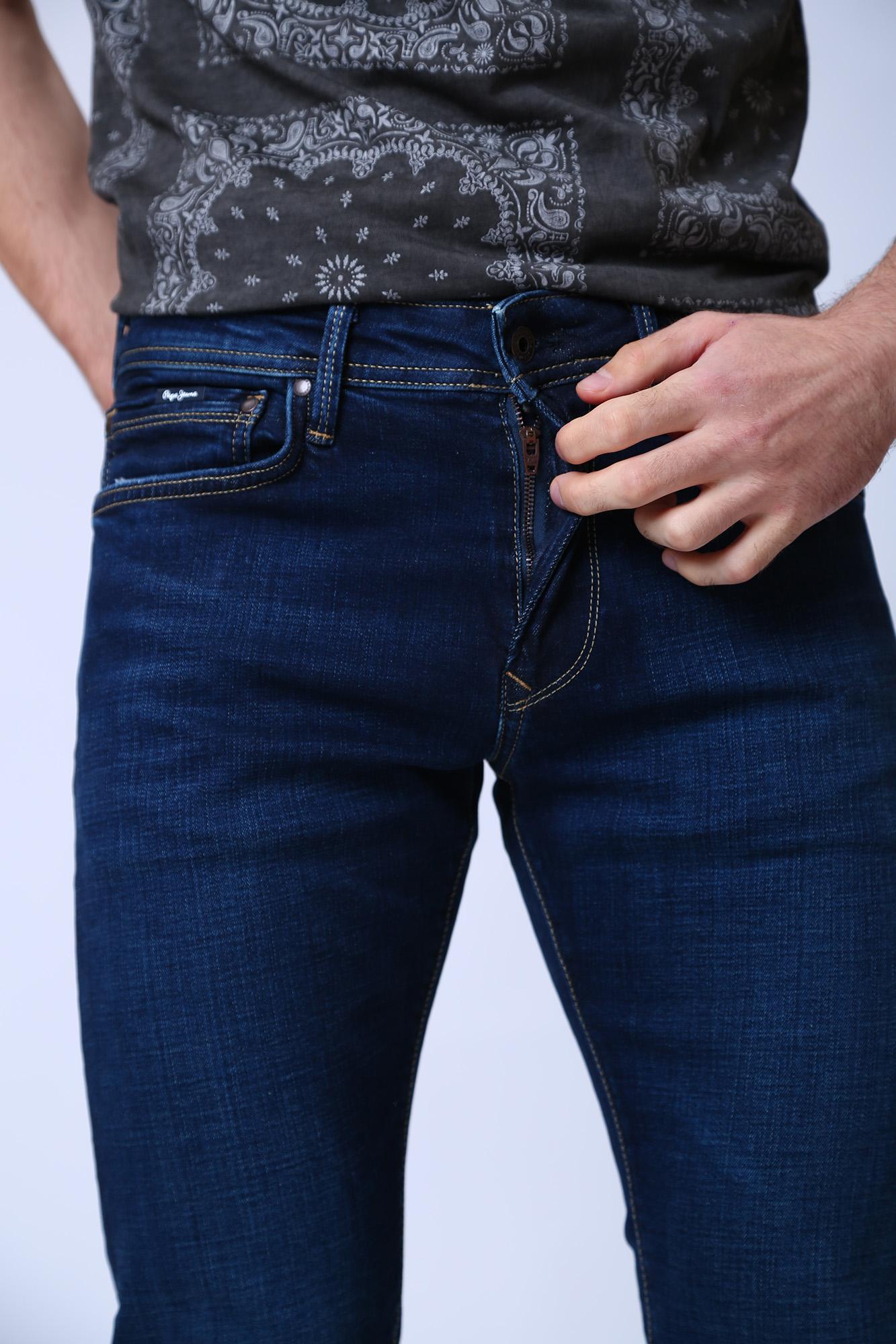 PM206326VX2 Джинсы Pepe Jeans Синий