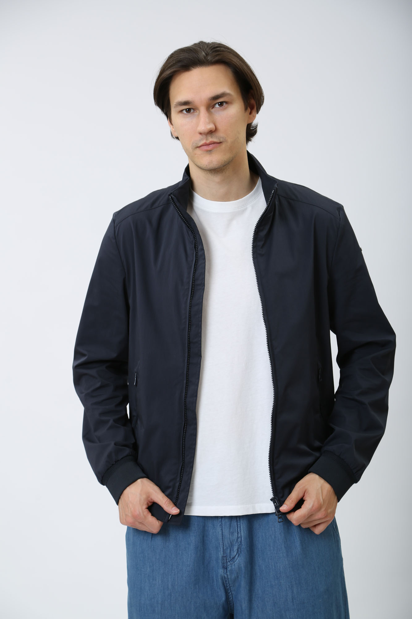 Куртка-бомбер Geox Синий