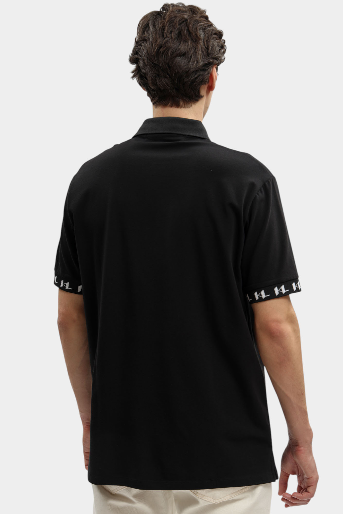 562221_745020 Поло Karl Lagerfeld Черный
