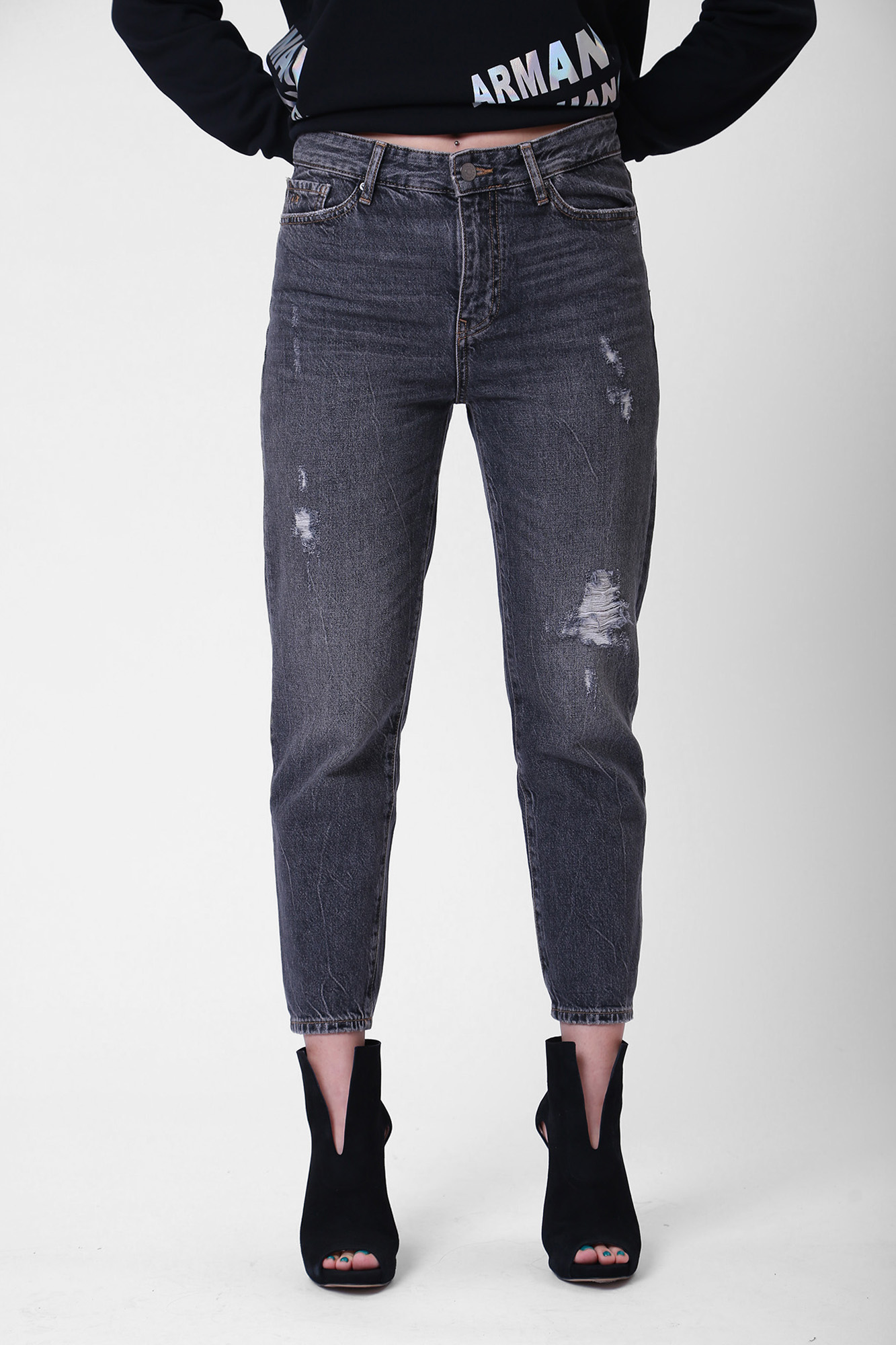 3RYJ16_Y1NBZ брюки джинсовые armani exchange 