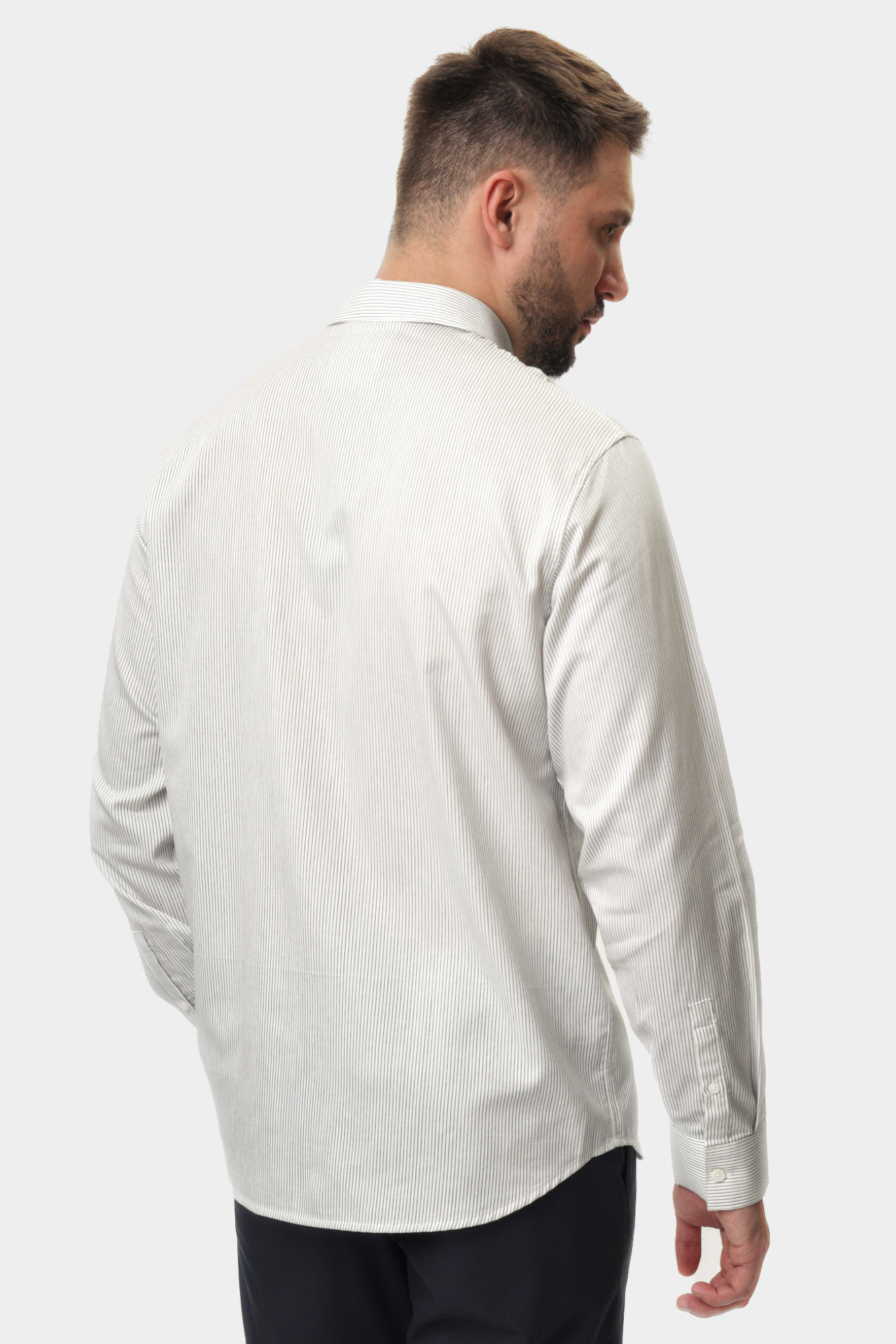 XM000199_AF12143 Рубашка с длинным рукавом Armani Exchange Белый