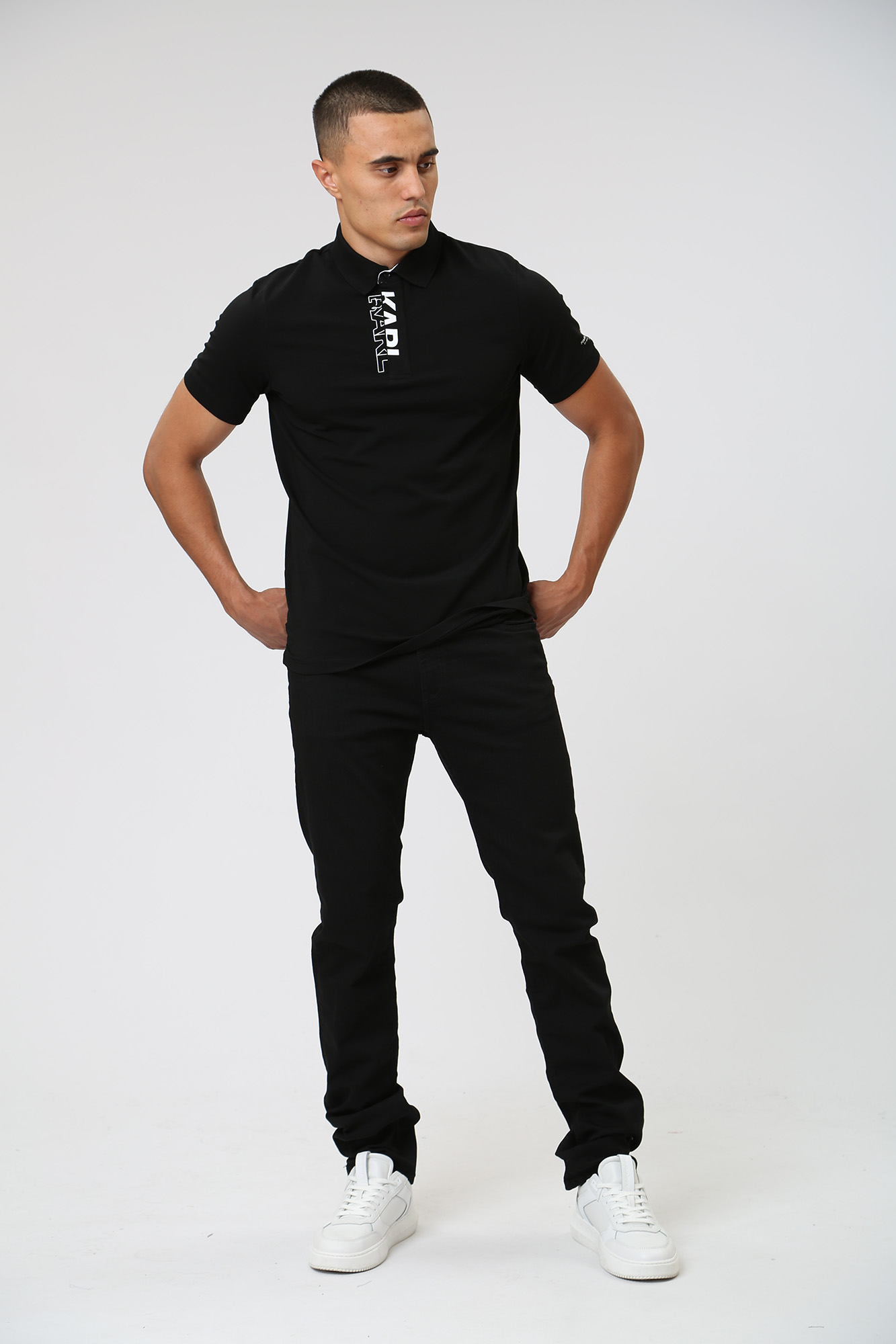 533831_265840 Брюки джинсовые Karl Lagerfeld Черный