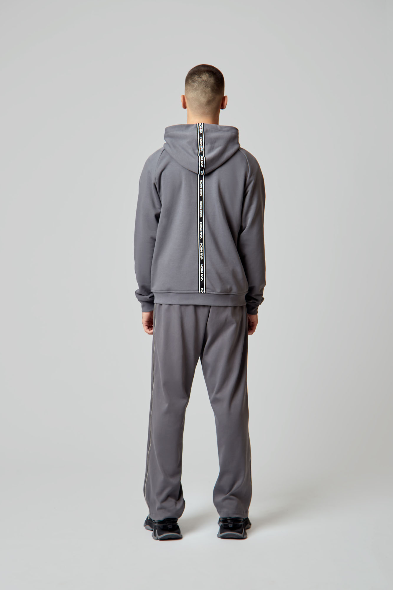 VM-OMA-53-349 Толстовка с капюшоном Van Mich Серый