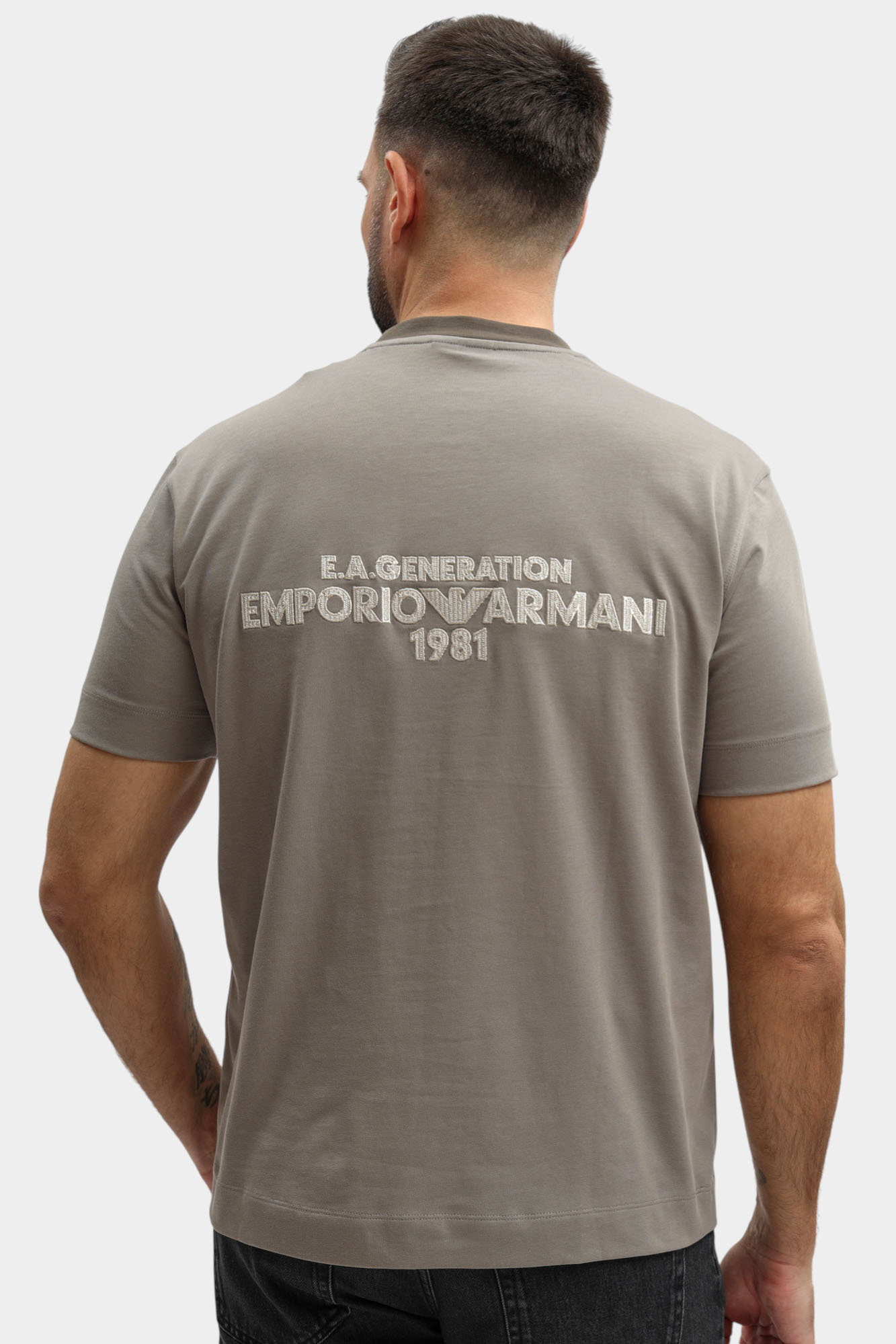 EM005257_AF13715 Футболка Emporio Armani Серый