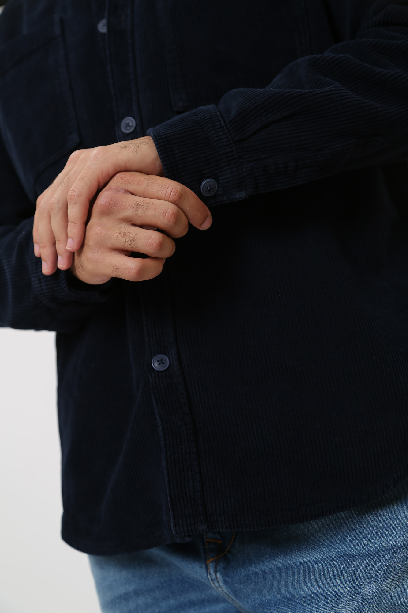 49002-25099 Рубашка д/р LTB Синий