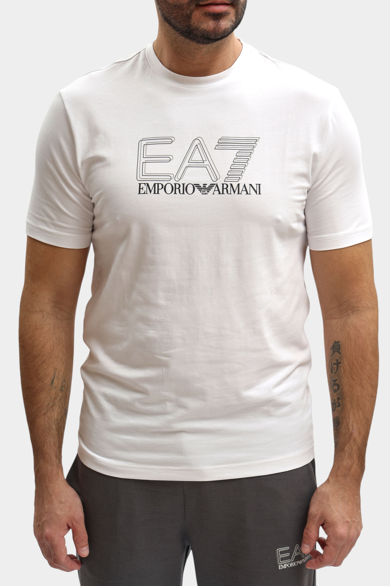 7M001308_AF10373 Футболка EA7 Белый