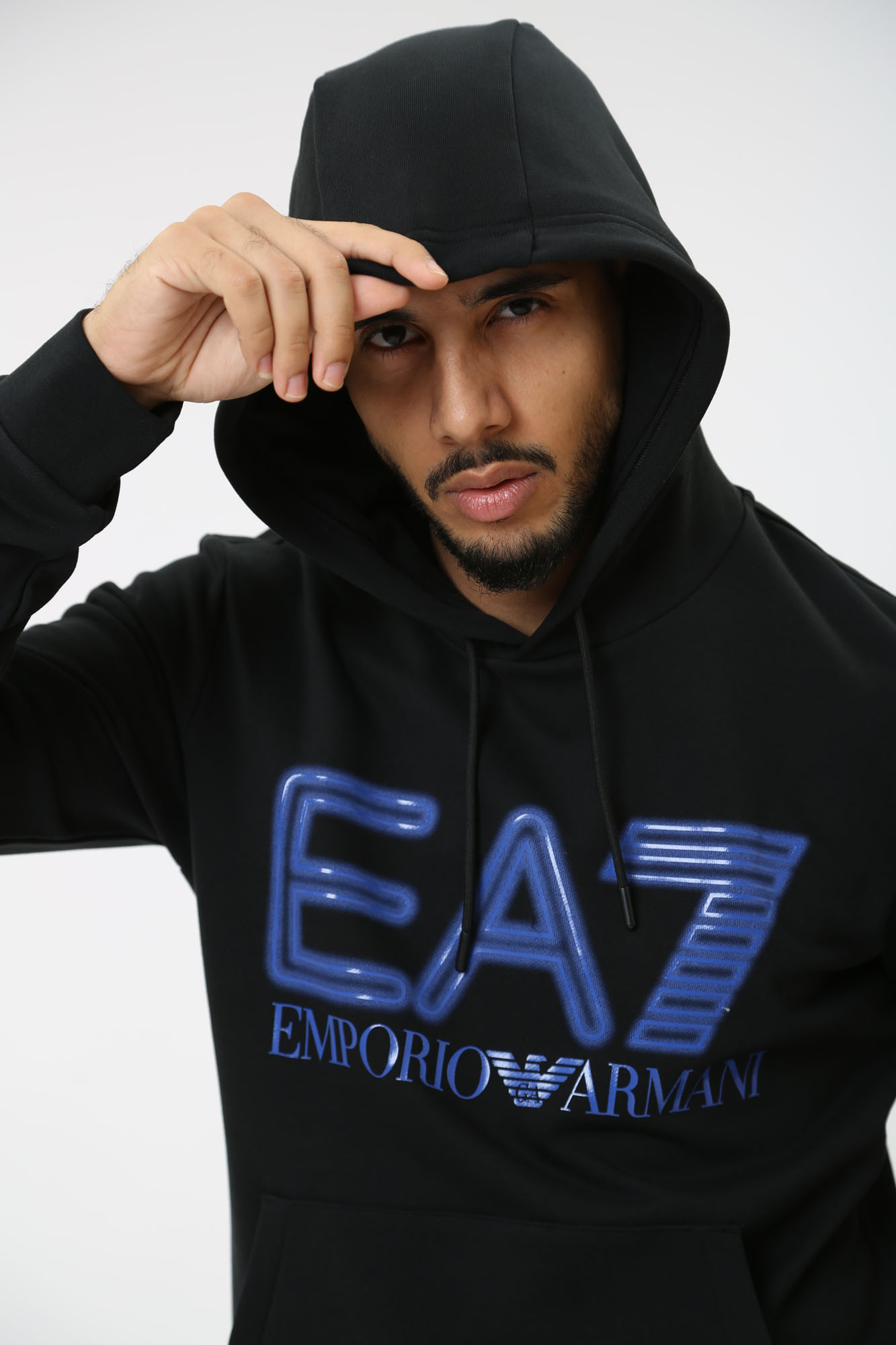 3DPM64_PJSHZ_1200 Худи EA7 Черный