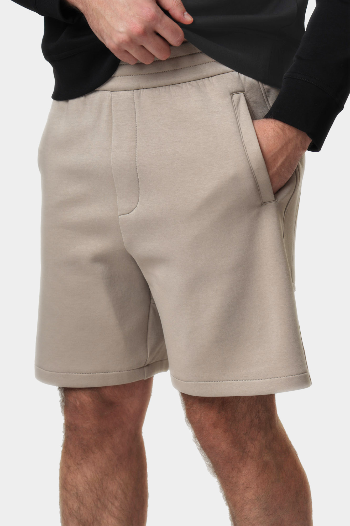 XM000355_AF10818 Шорты трикотажные Armani Exchange Бежевый