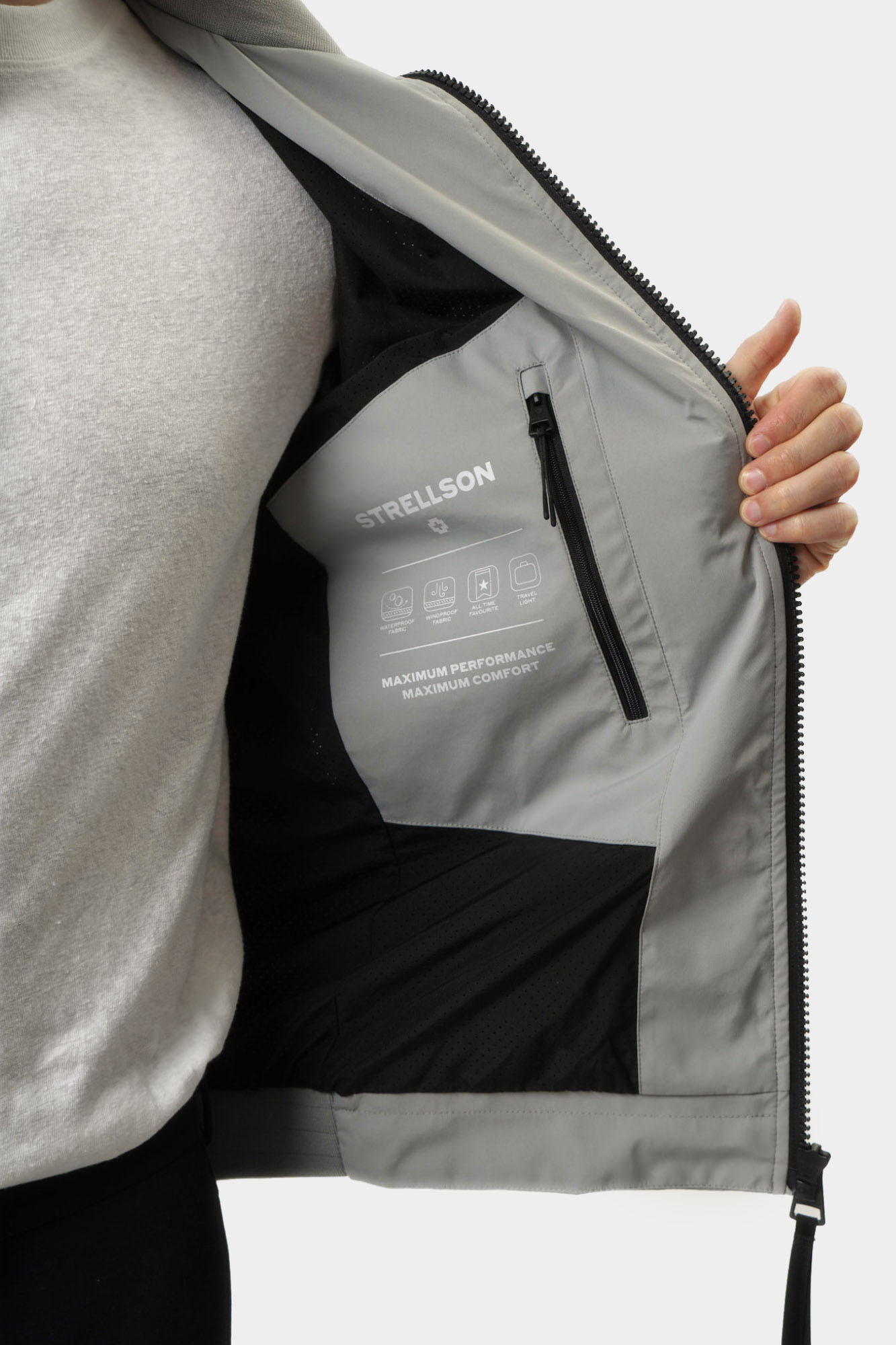 30040806_10017938 Ветровка Strellson Серый