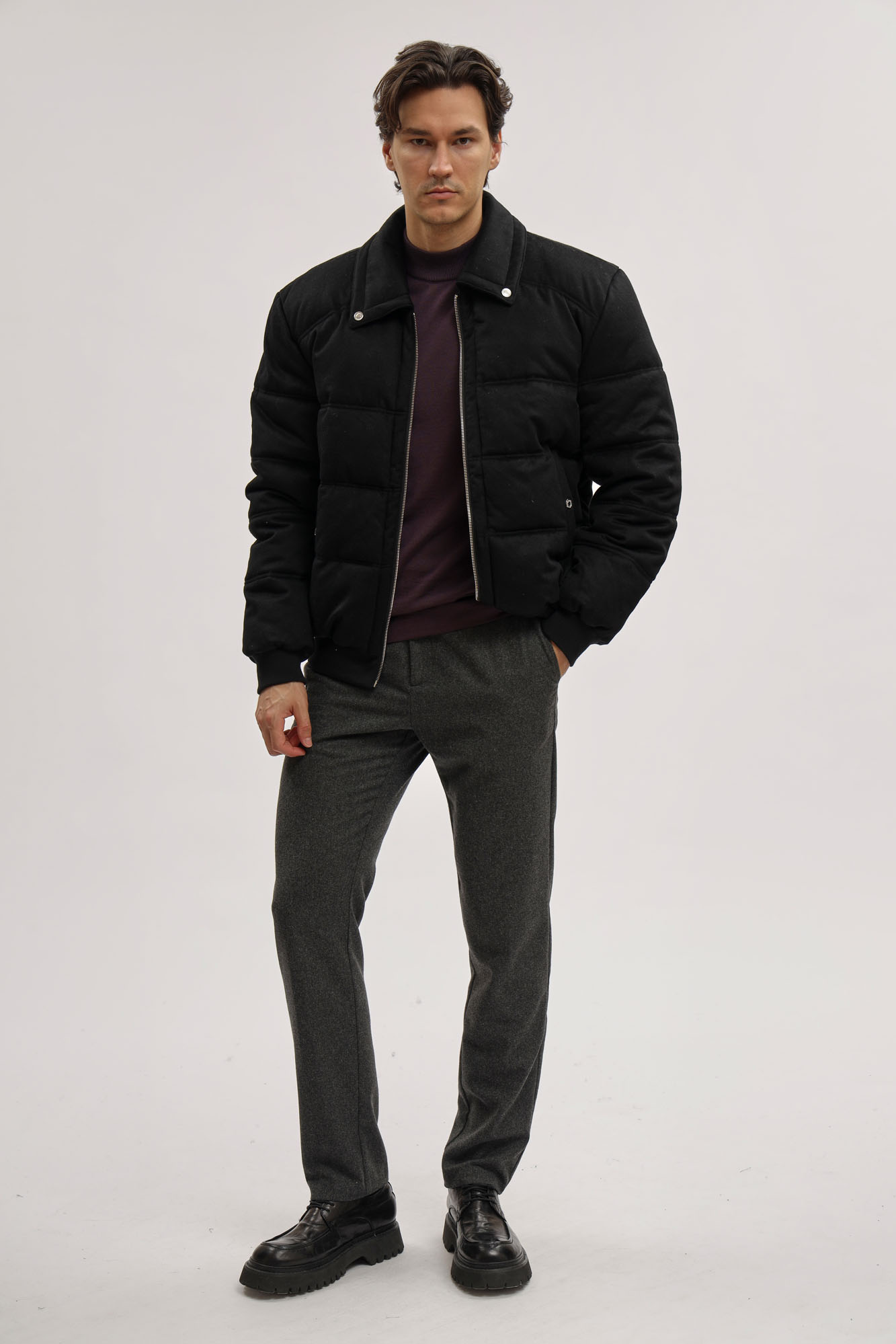 BMG1015B Куртка пуховая Bikkembergs Черный