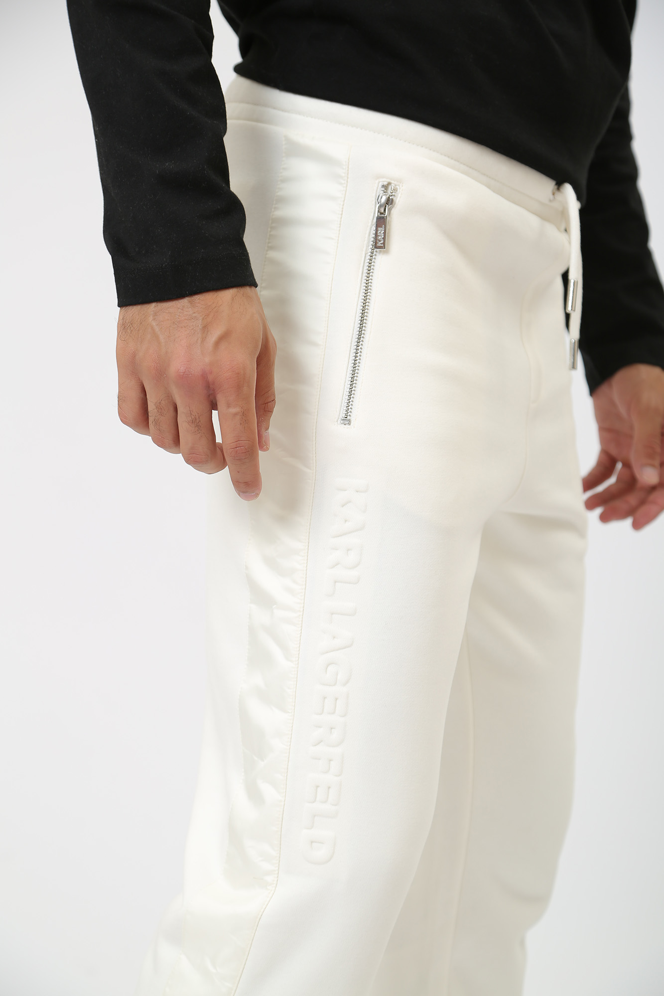 534910_705028 Брюки спортивные Karl Lagerfeld Белый