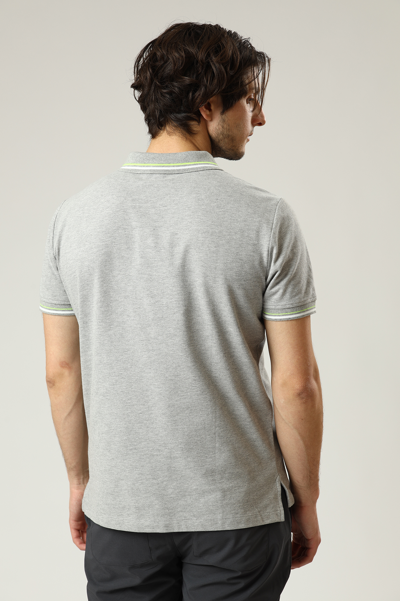 M2510AT2820 Поло Geox Серый