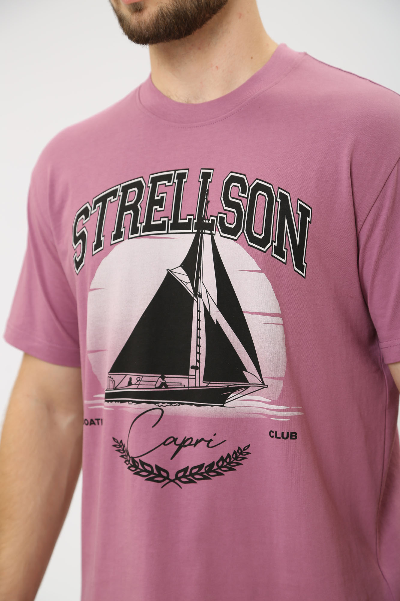 30041540_10017704 Футболка Strellson Фиолетовый