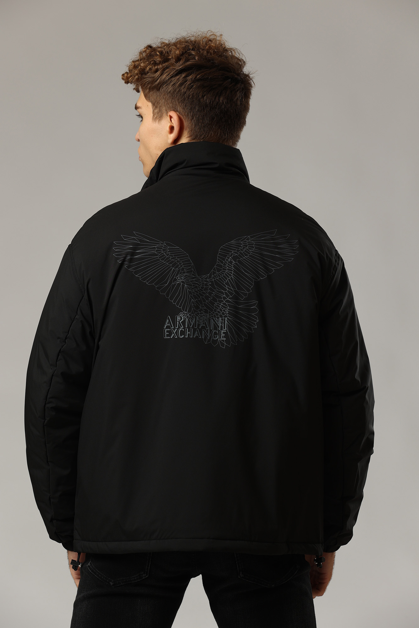 6LZB46_ZNUUZ Куртка утепленная Armani Exchange Черный