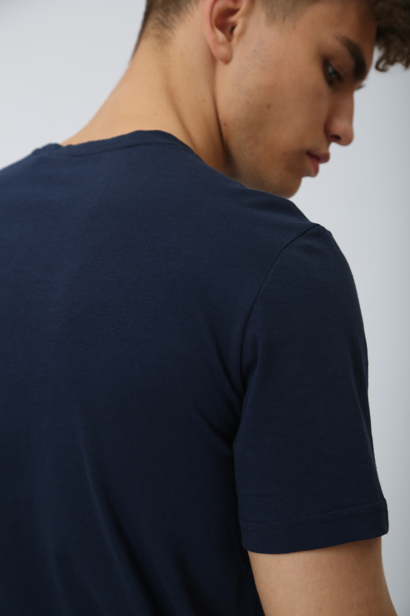 1013137 Футболка Mustang Синий