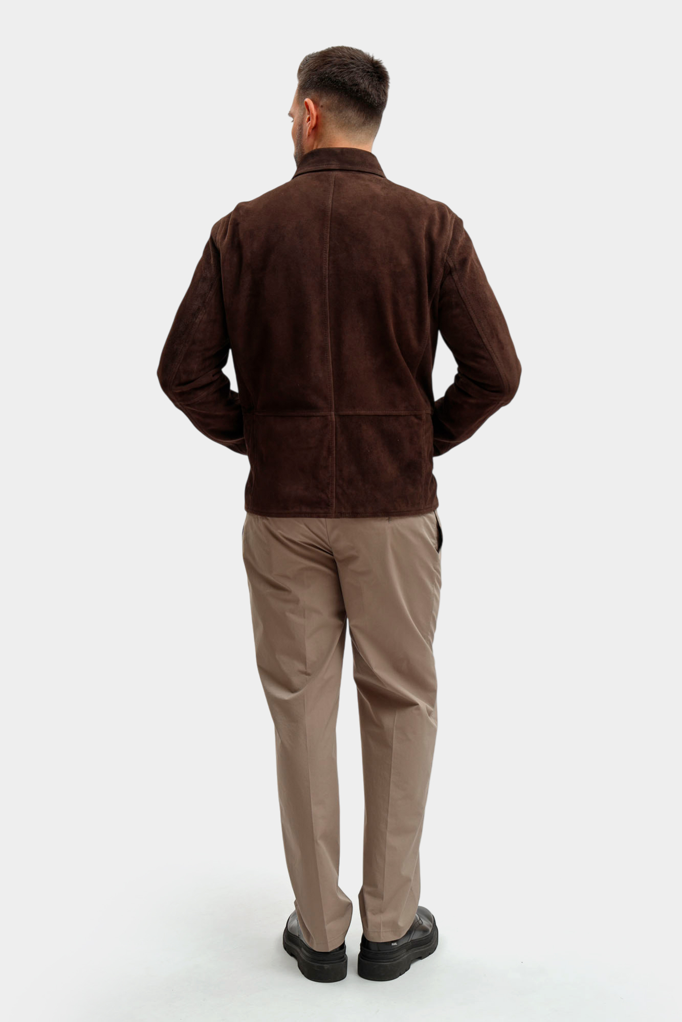 80000833_110165 Куртка кожаная Strellson Коричневый