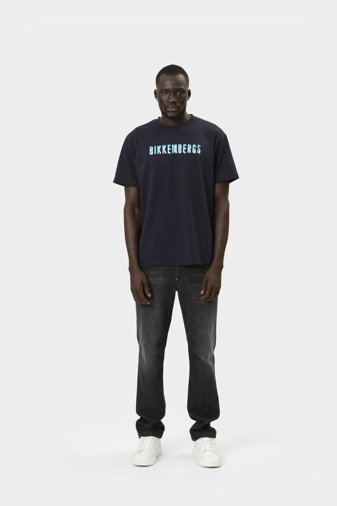 BMT0597 Футболка Bikkembergs Коричневый