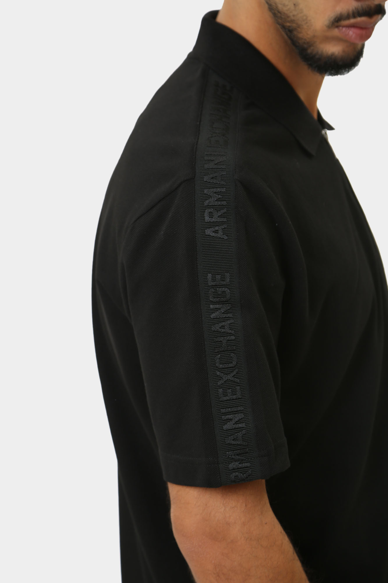 6DZFLC_ZJM5Z Поло Armani Exchange Черный