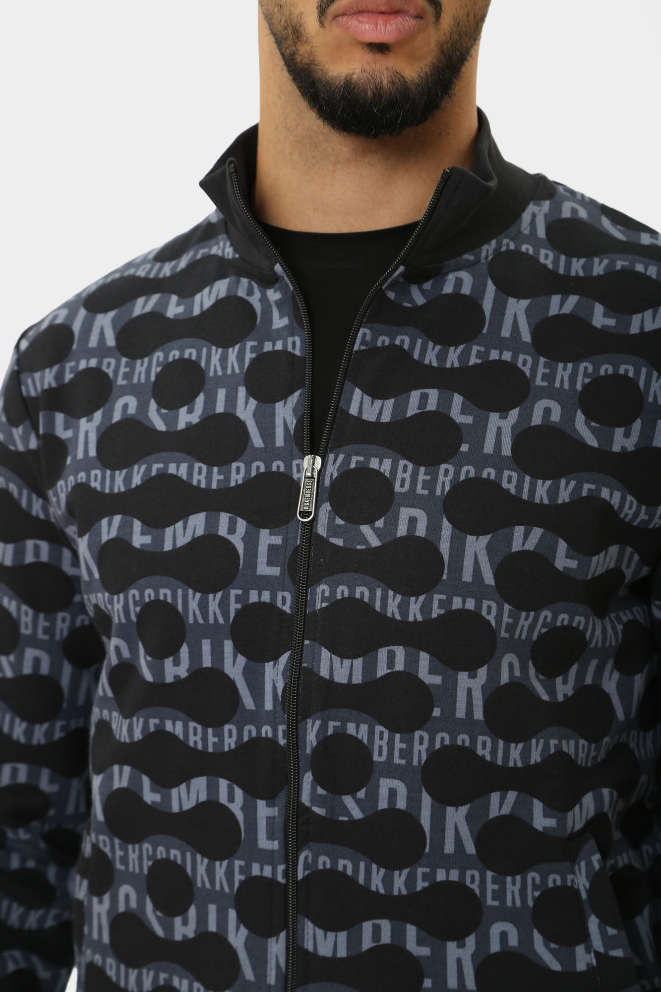 PBMF0210 Толстовка Bikkembergs Черный