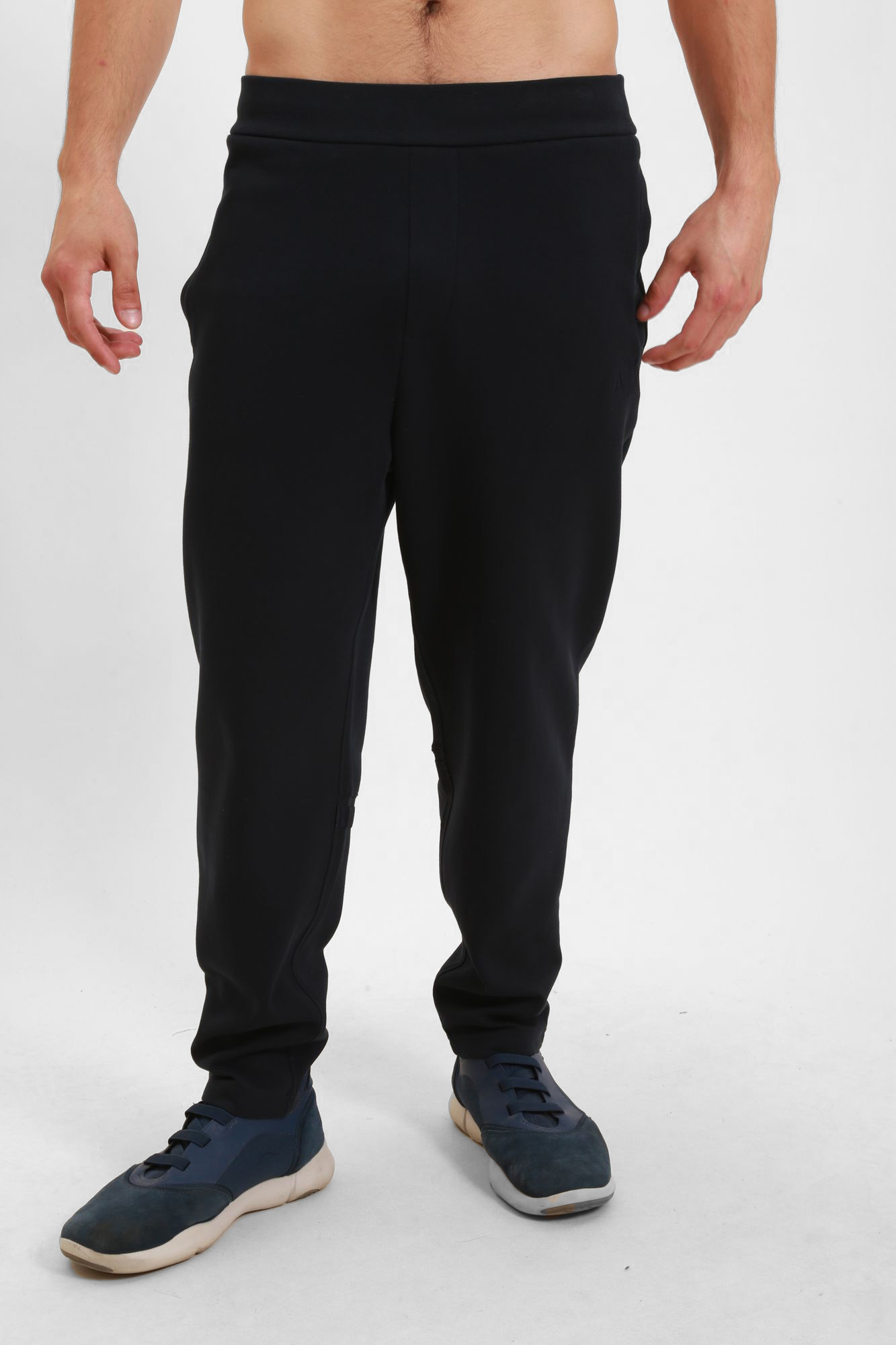 6KZPFP_ZJ6MZ Брюки спортивные джоггеры Armani Exchange Синий