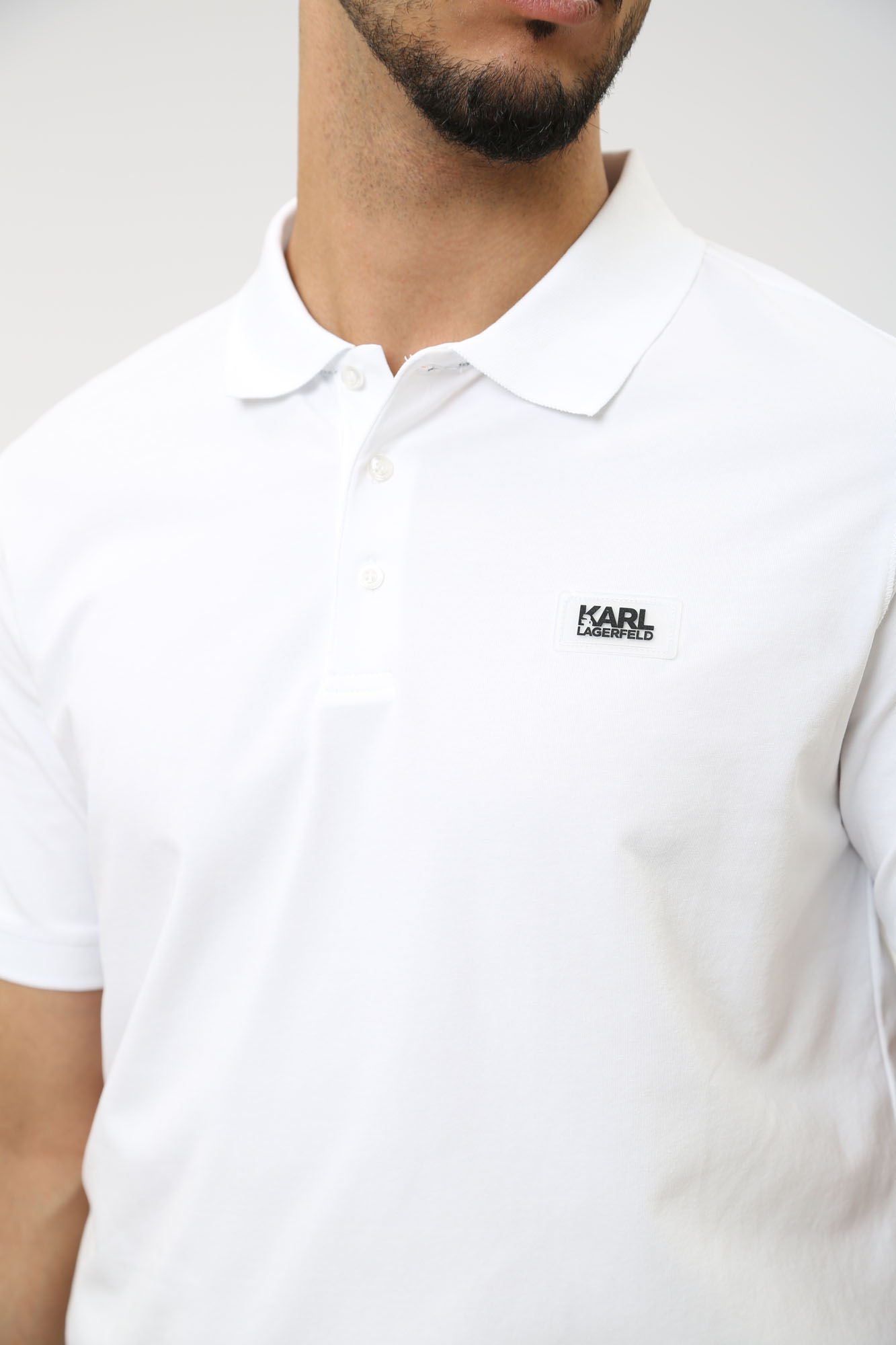 542221_745021 Поло Karl Lagerfeld Белый