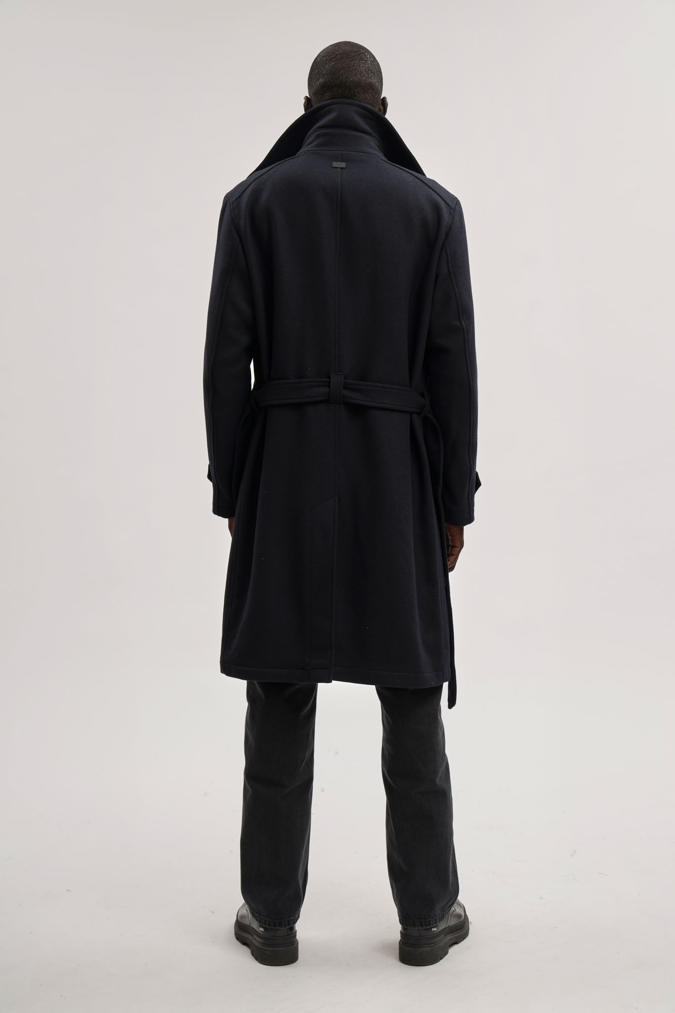 30048649_10019804 Пальто Strellson Синий