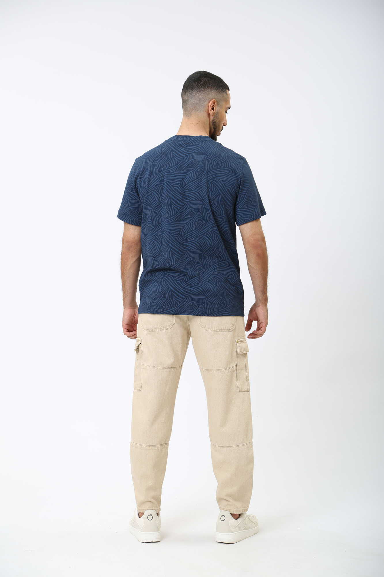 1014945 Футболка Mustang Синий