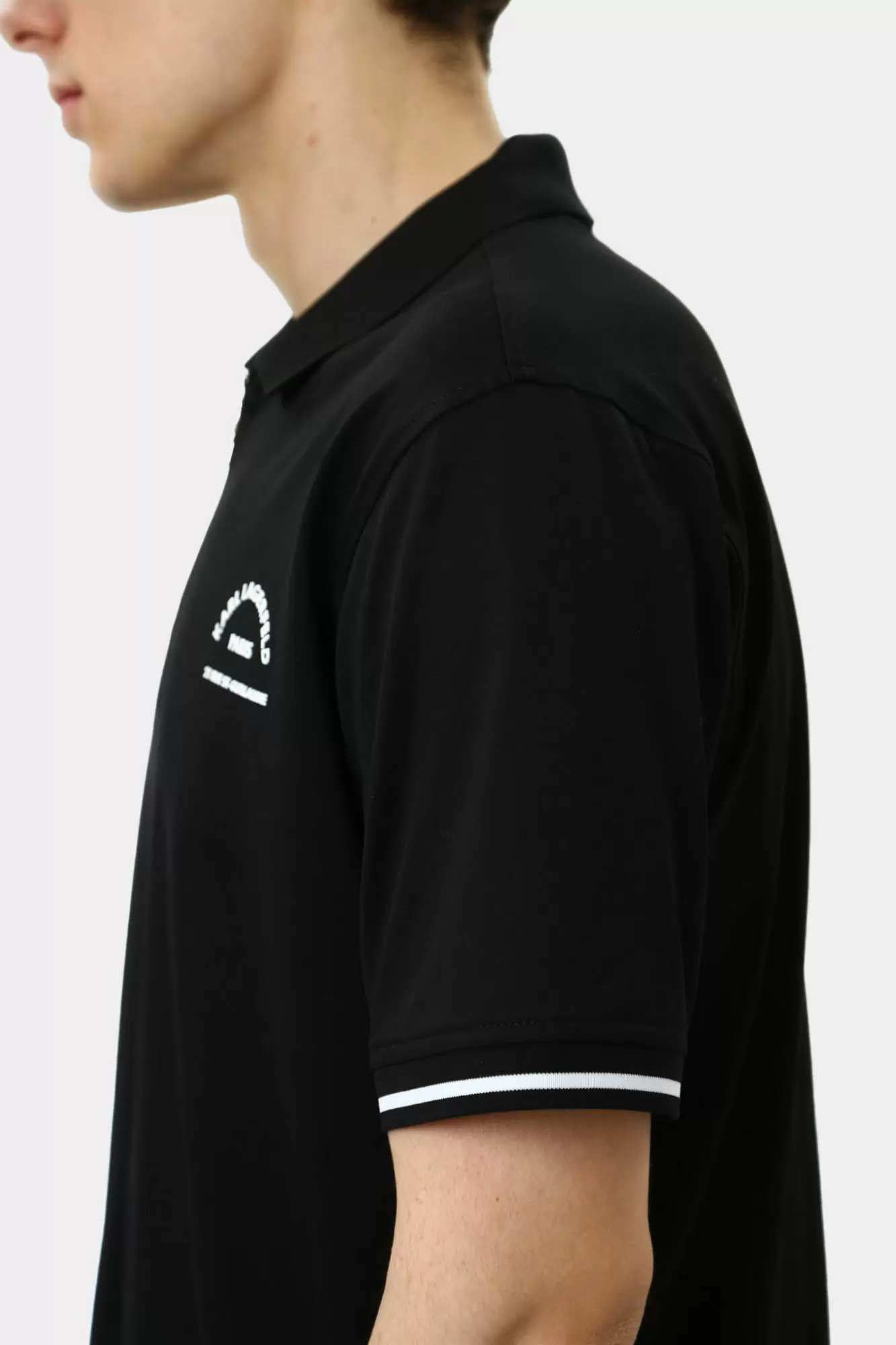 551200_745081 Поло Karl Lagerfeld Черный