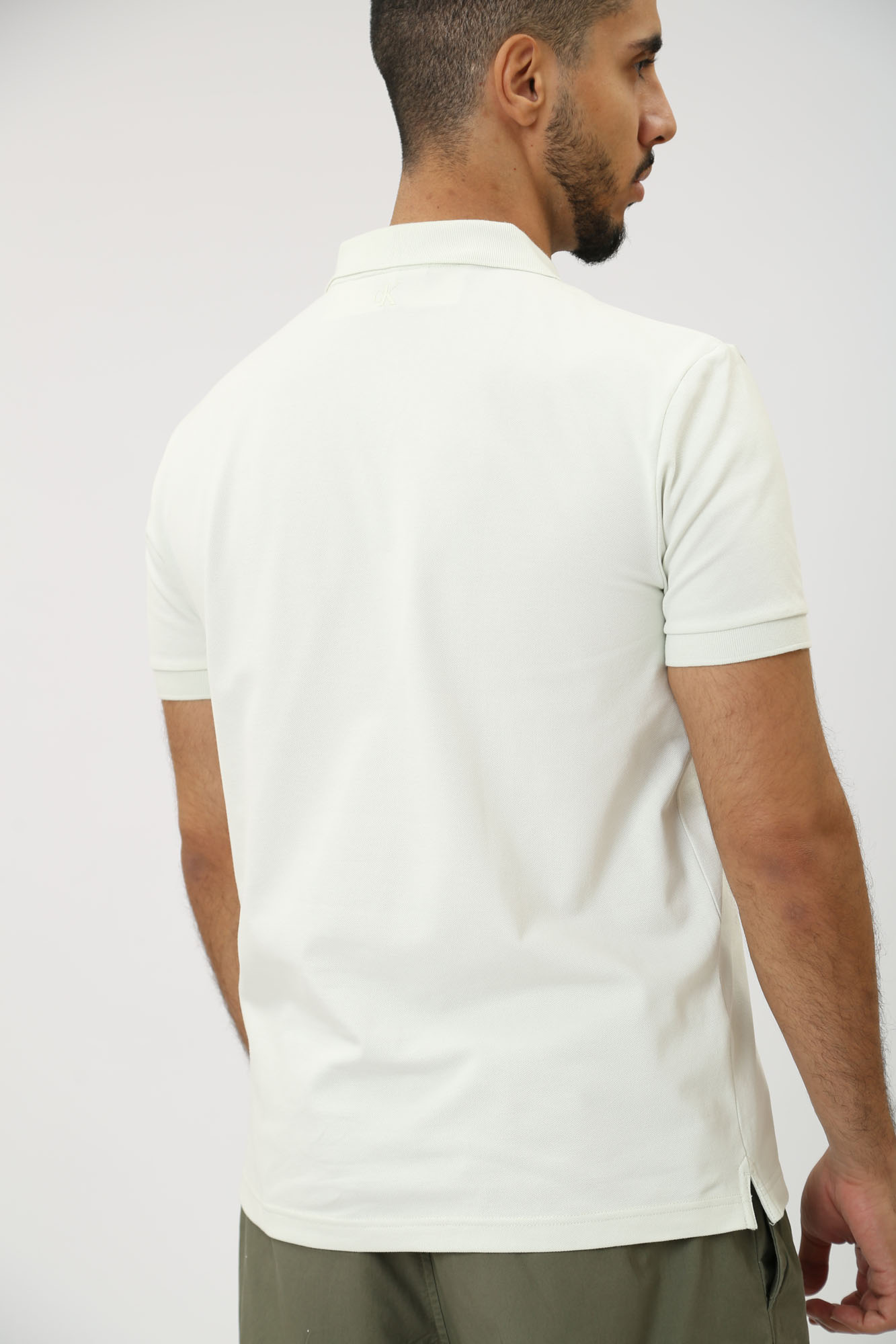 J30J325432 Поло Calvin Klein Jeans Молочный