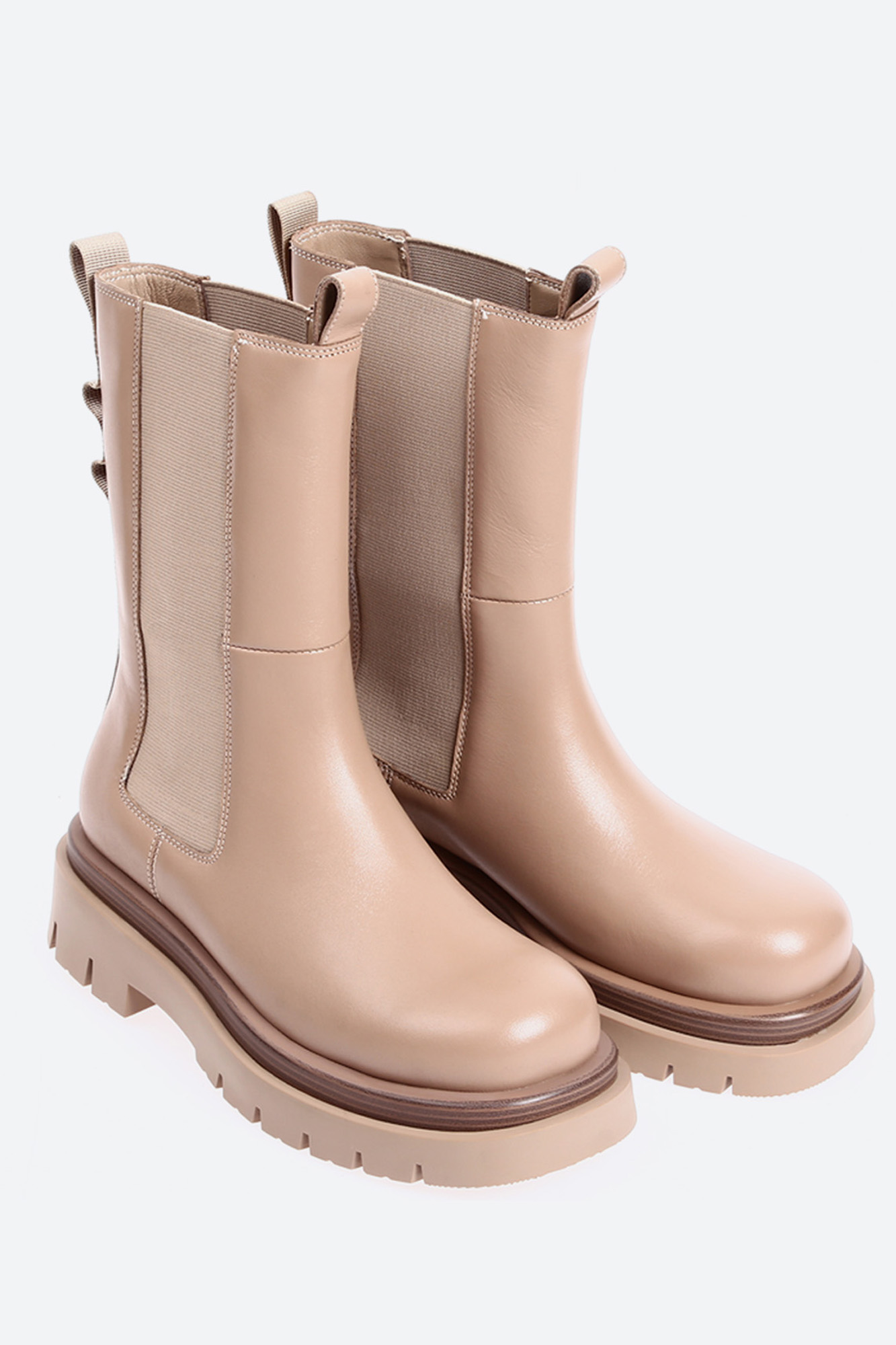 GLA697-660 Ботинки челси Graciana Бежевый