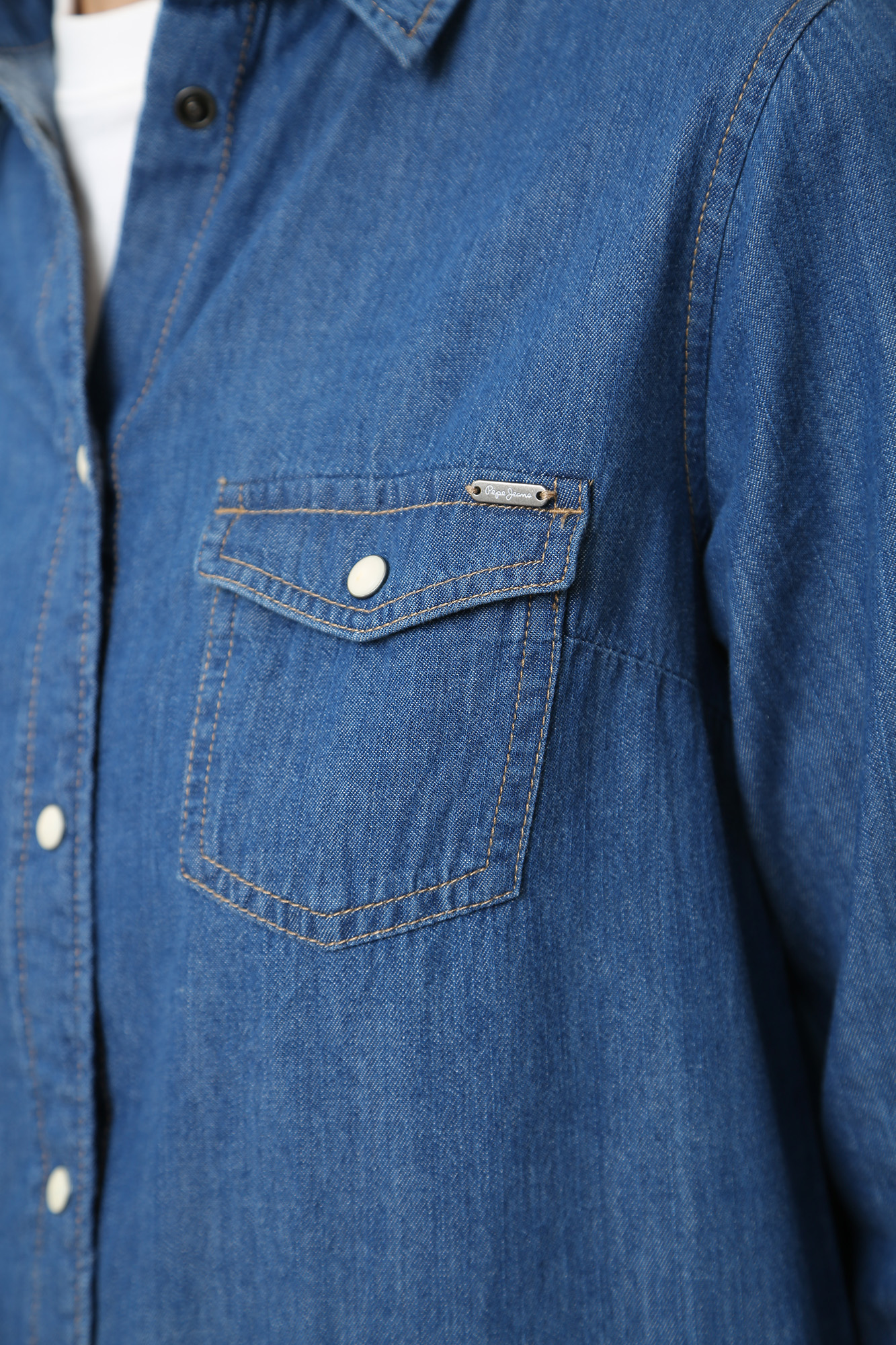 PL953377 платье джинсовое д/р pepe jeans 