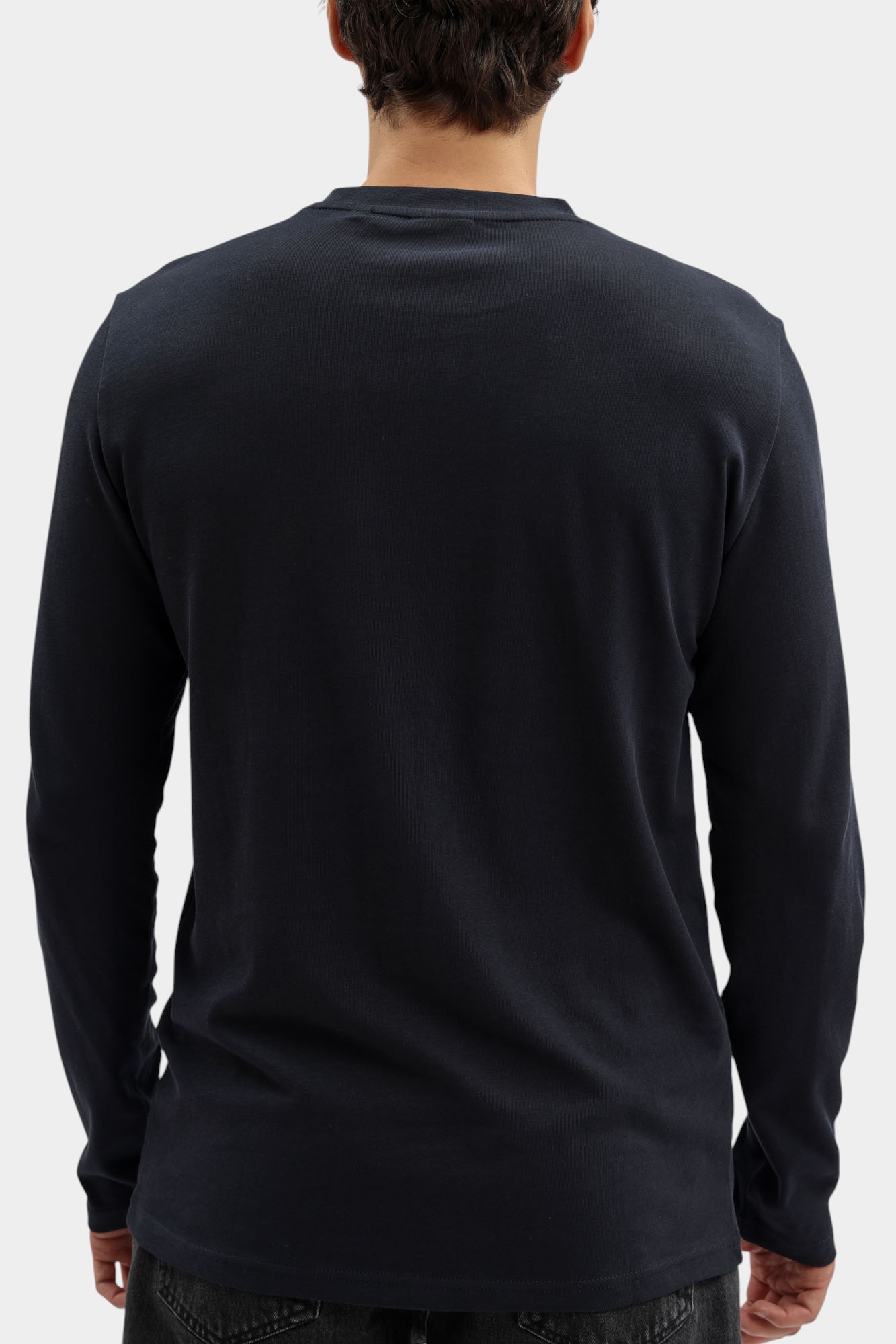 1016874 Лонгслив Mustang Синий