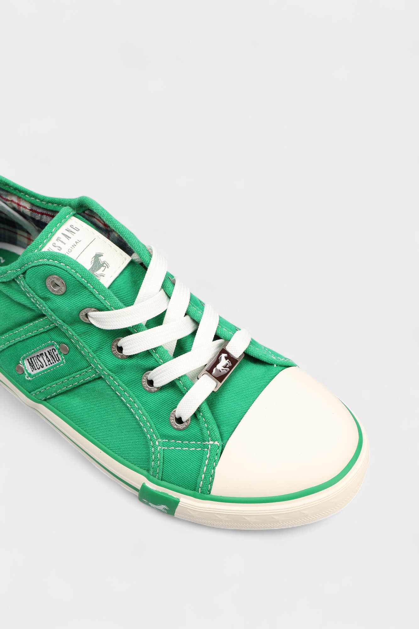 1099-310 Кеды Mustang Зеленый